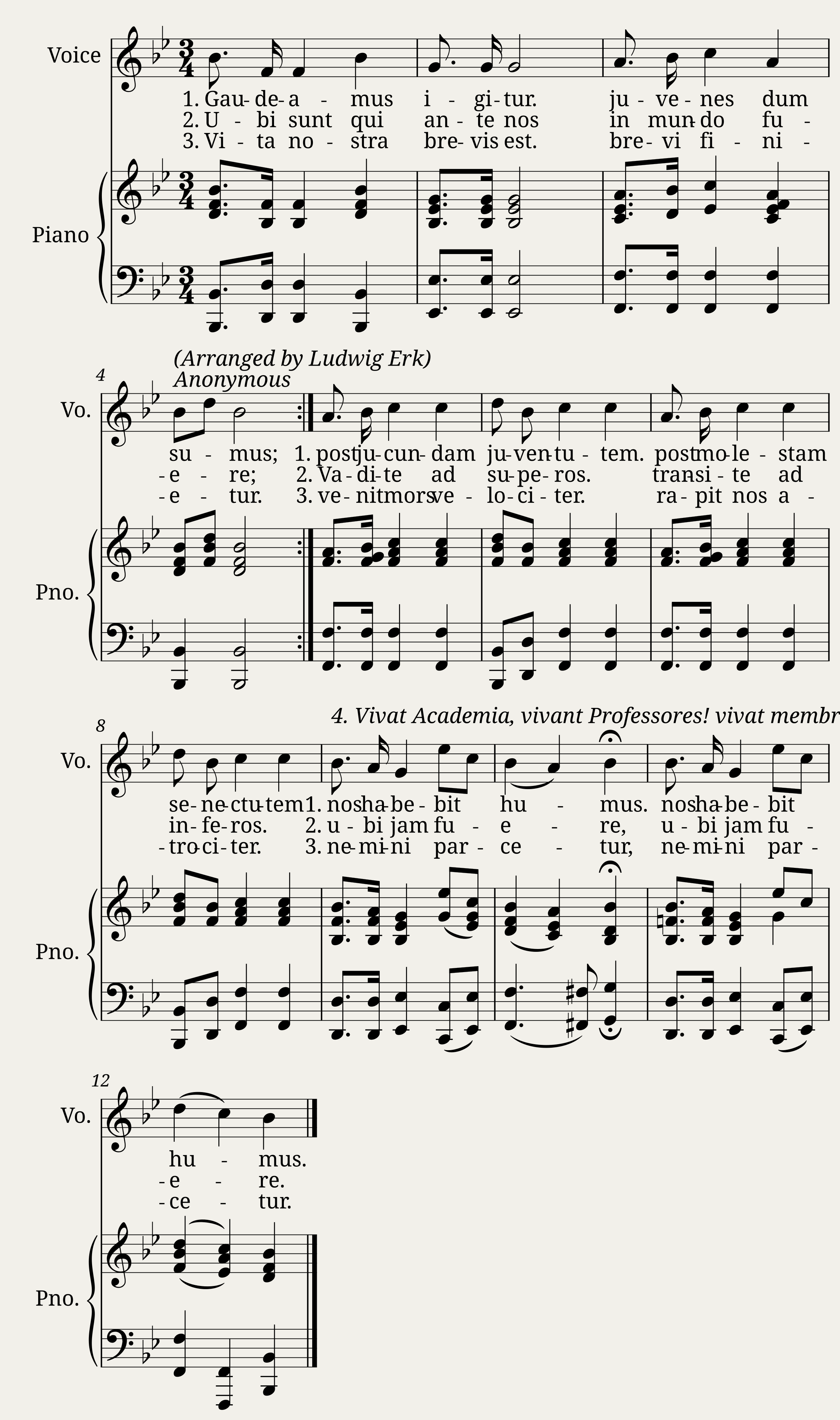 Gaudeamus Igitur