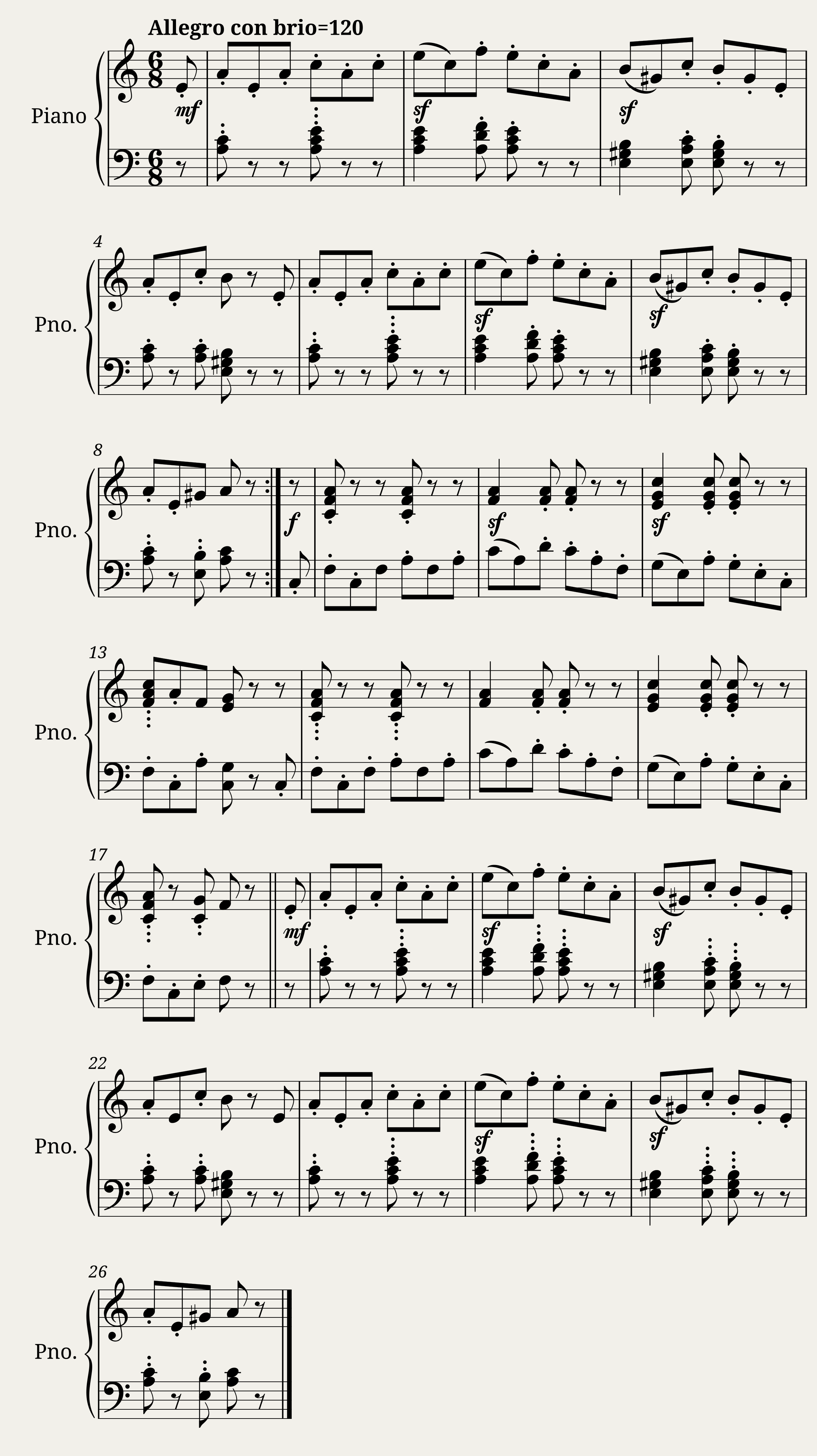 Schumann: The Wild Horseman Op. 68 No. 8