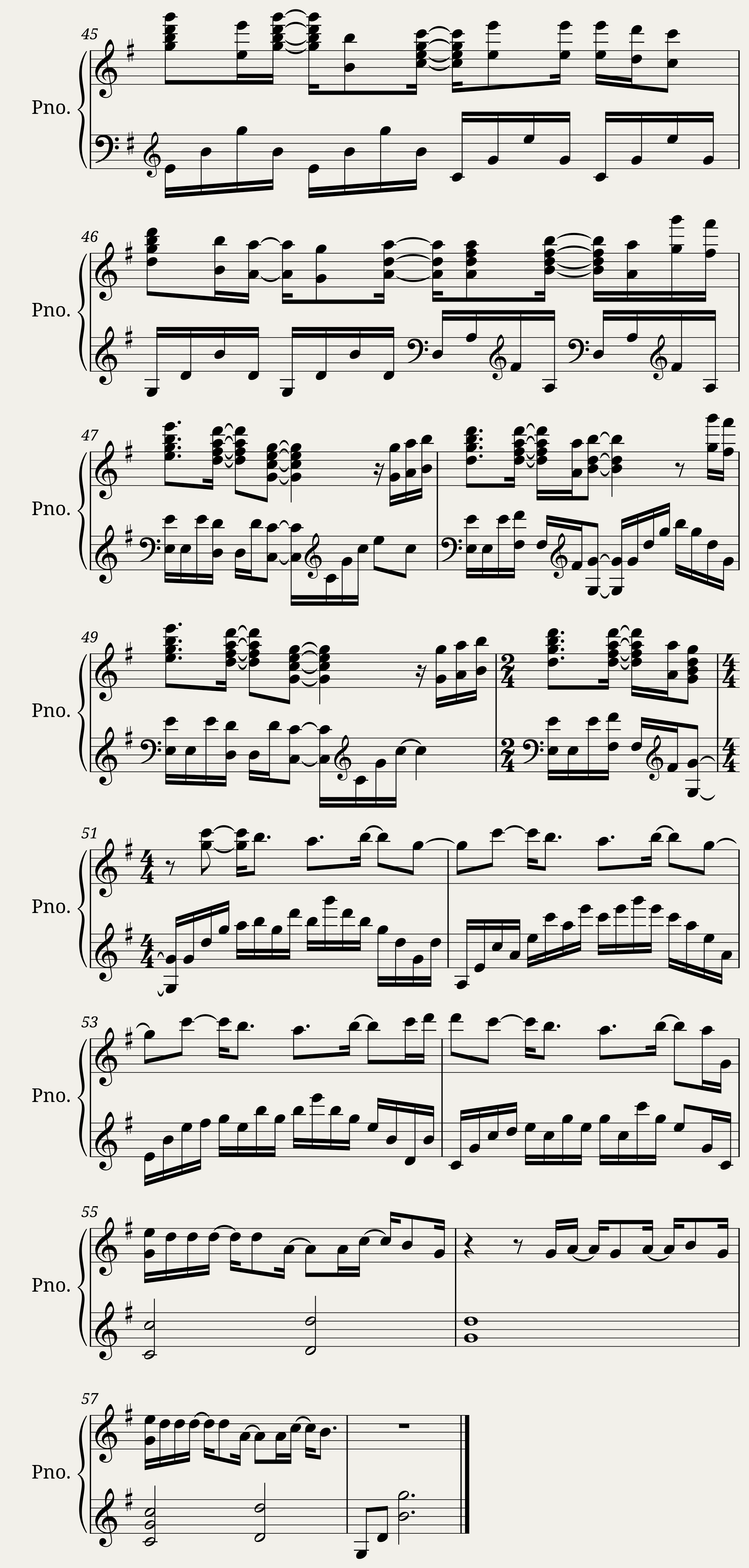 Theme of King JJ in G — 3/3