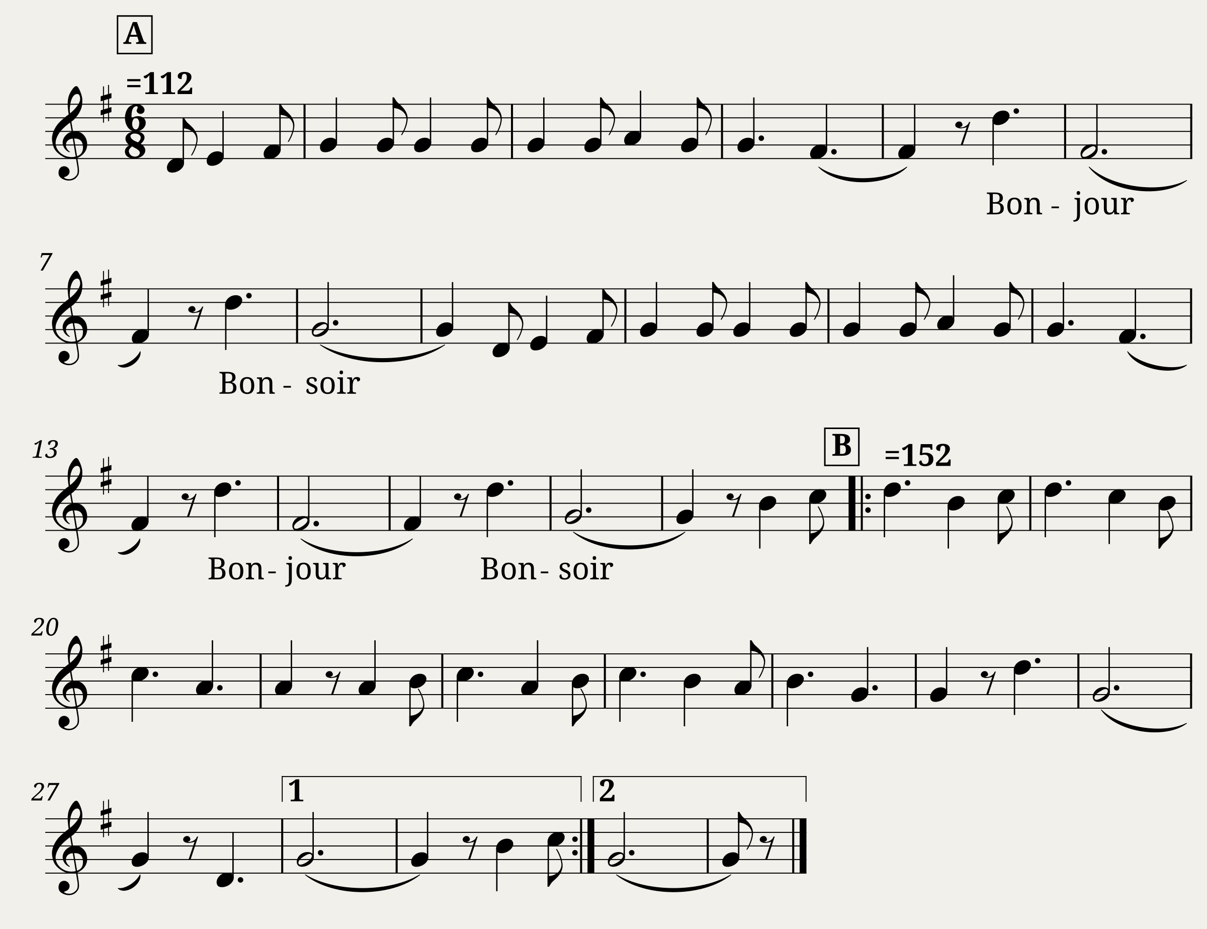 Traditional music - Bonjoer