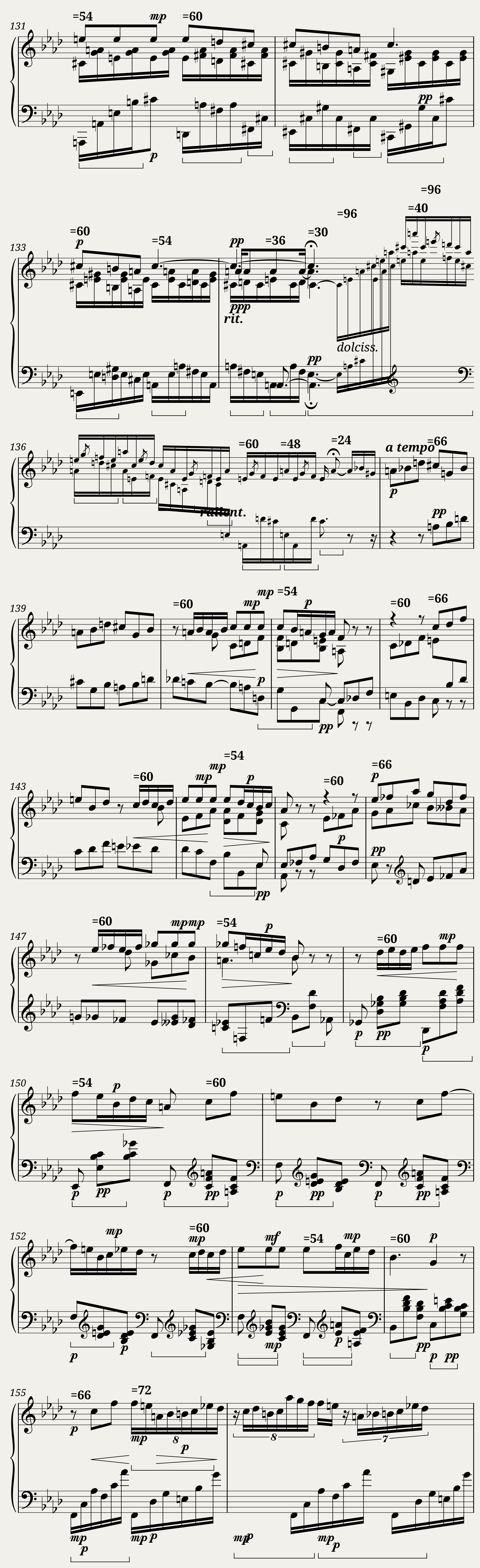 Chopin Ballade No. 4 (Piano solo) — 10/17