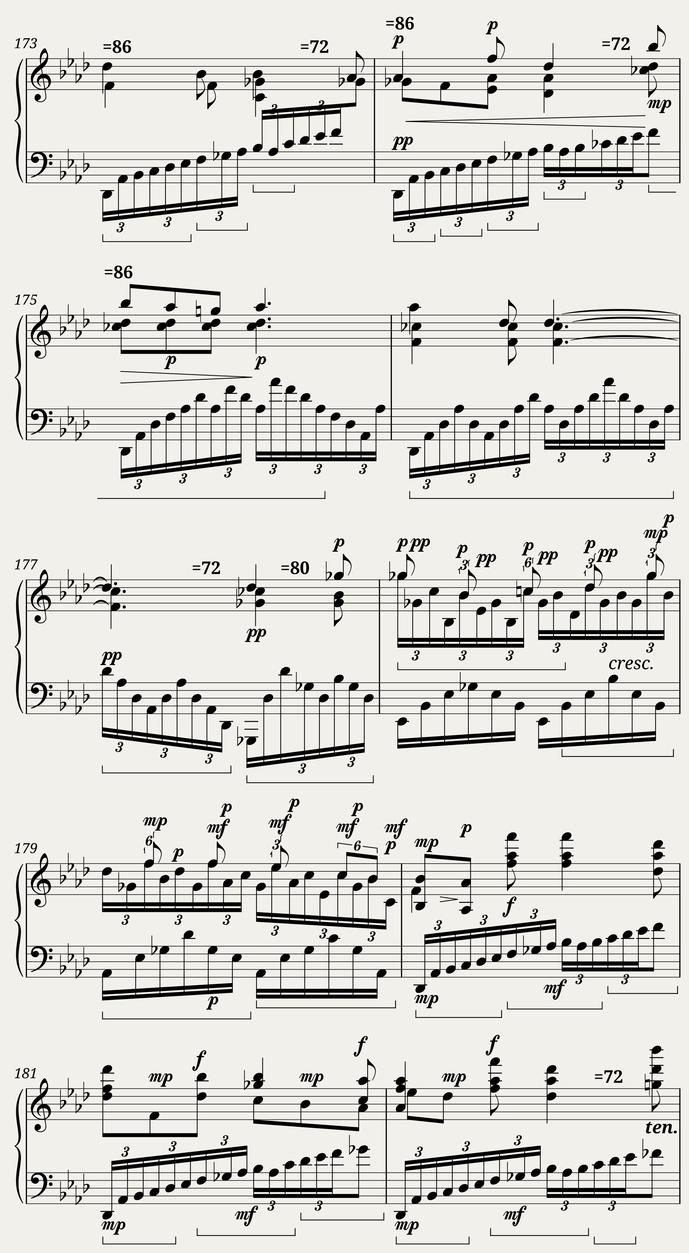 Chopin Ballade No. 4 (Piano solo) — 12/17