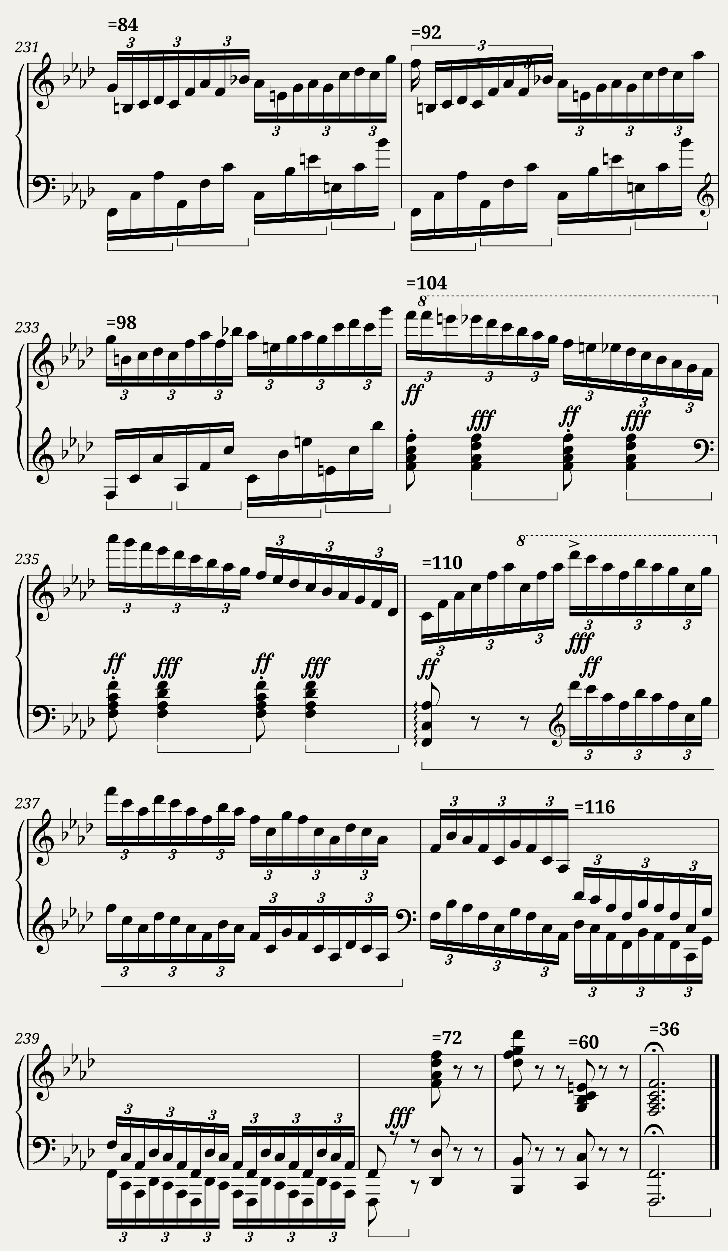 Chopin Ballade No. 4 (Piano solo) — 17/17