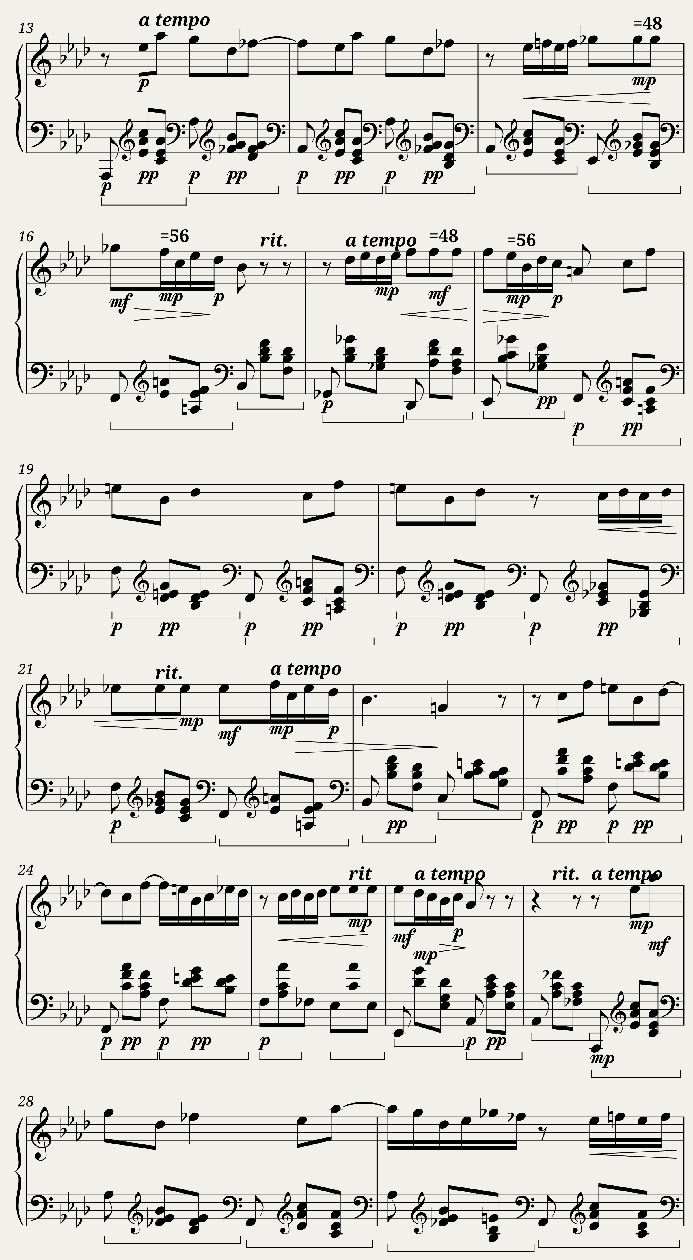 Chopin Ballade No. 4 (Piano solo) — 2/17