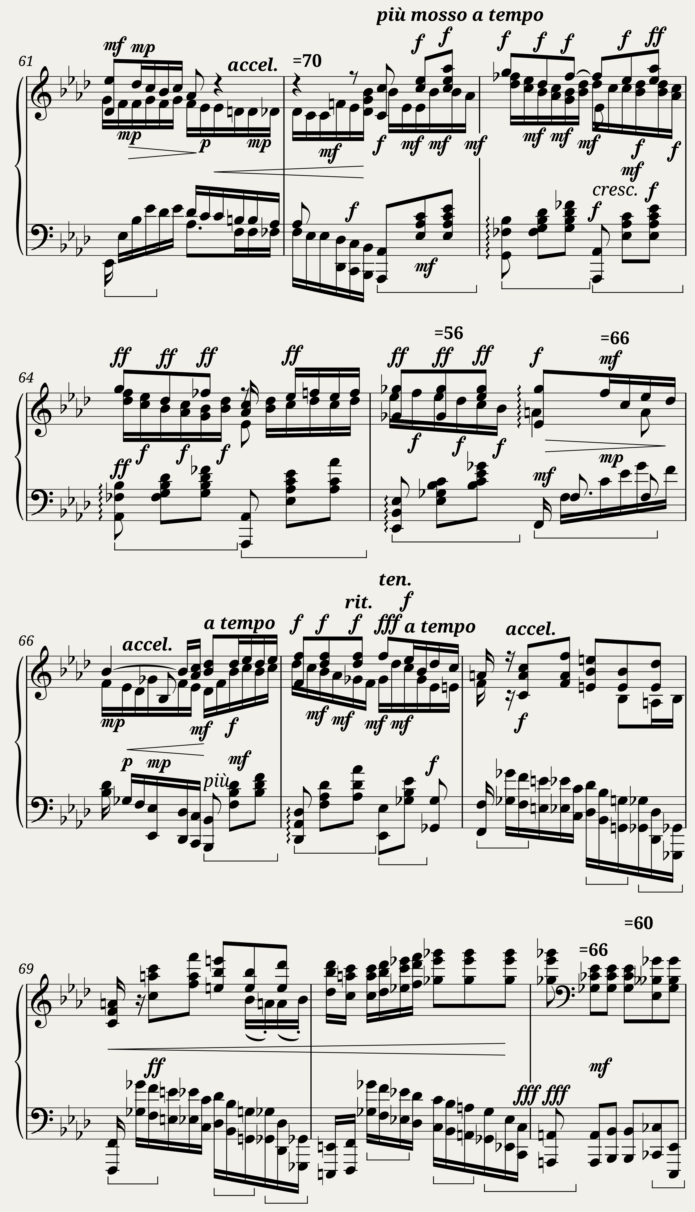 Chopin Ballade No. 4 (Piano solo) — 5/17