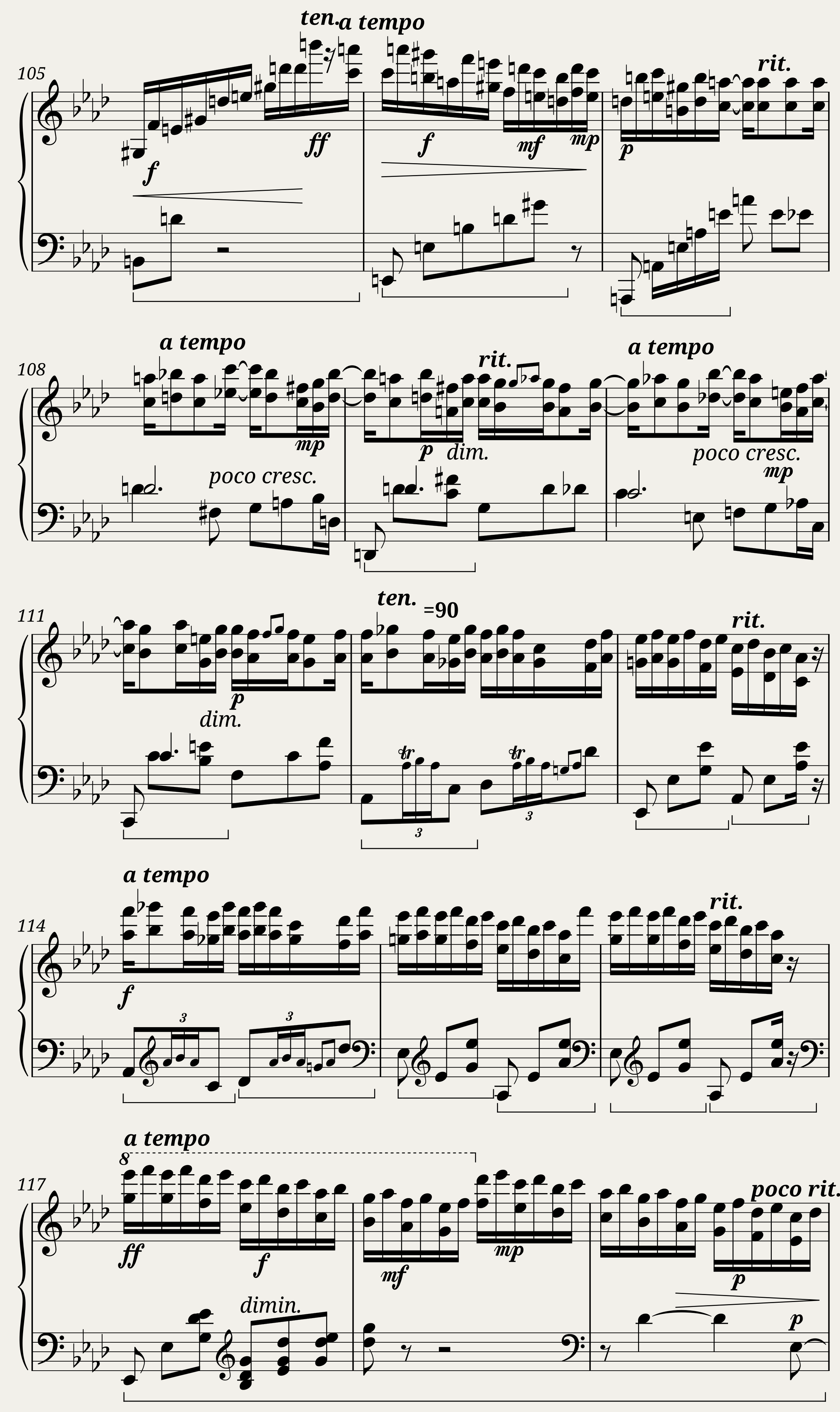 Chopin Ballade No. 4 (Piano solo) — 8/17
