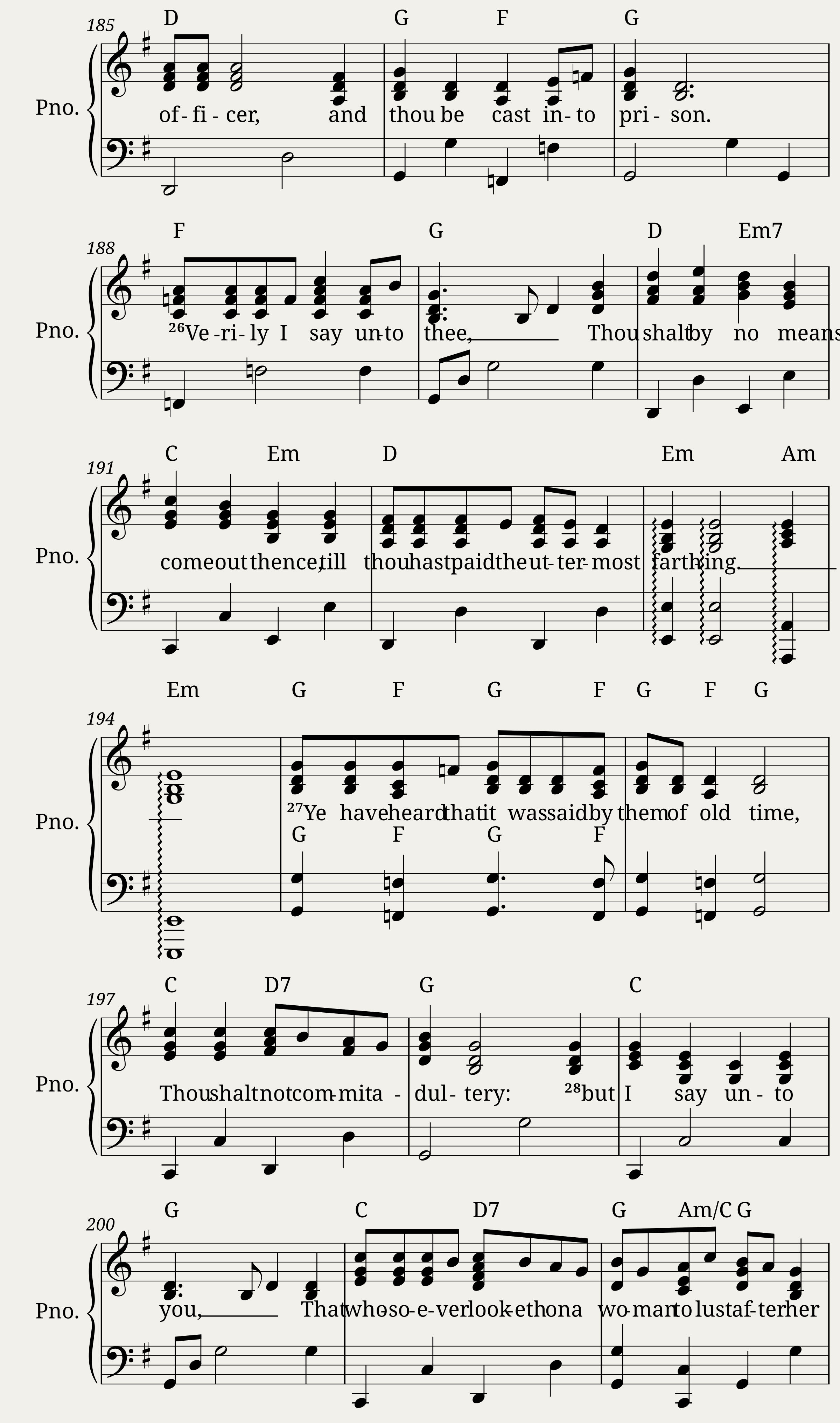 Matthew 7:1-29 Scripture Song — 9/10