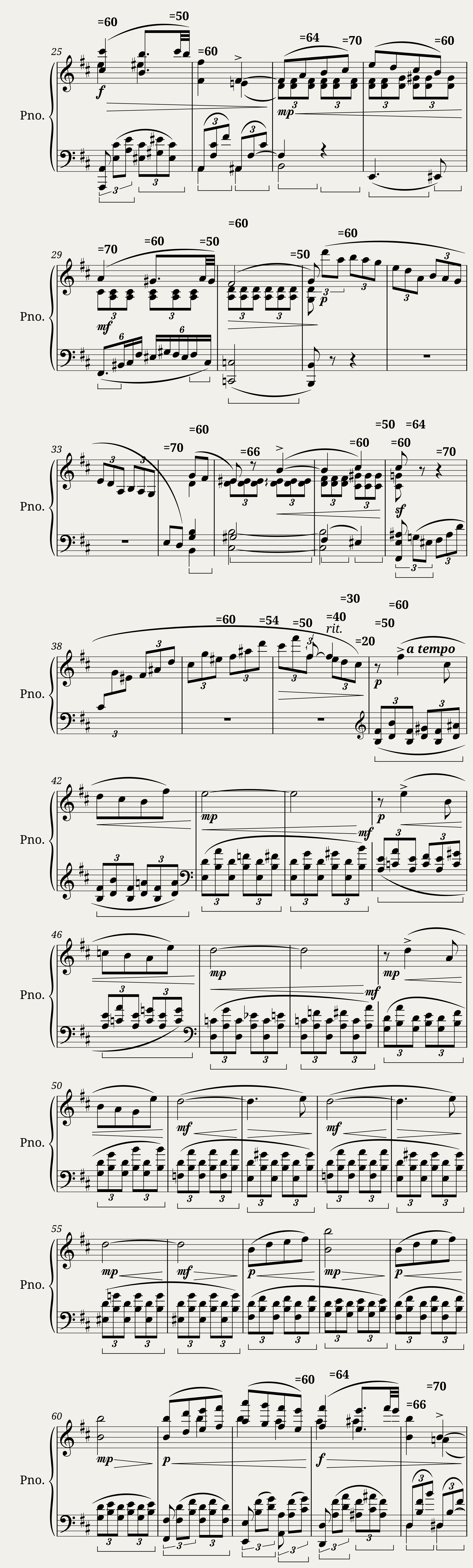 BWV 828 Partita IV Menuet — 2/2