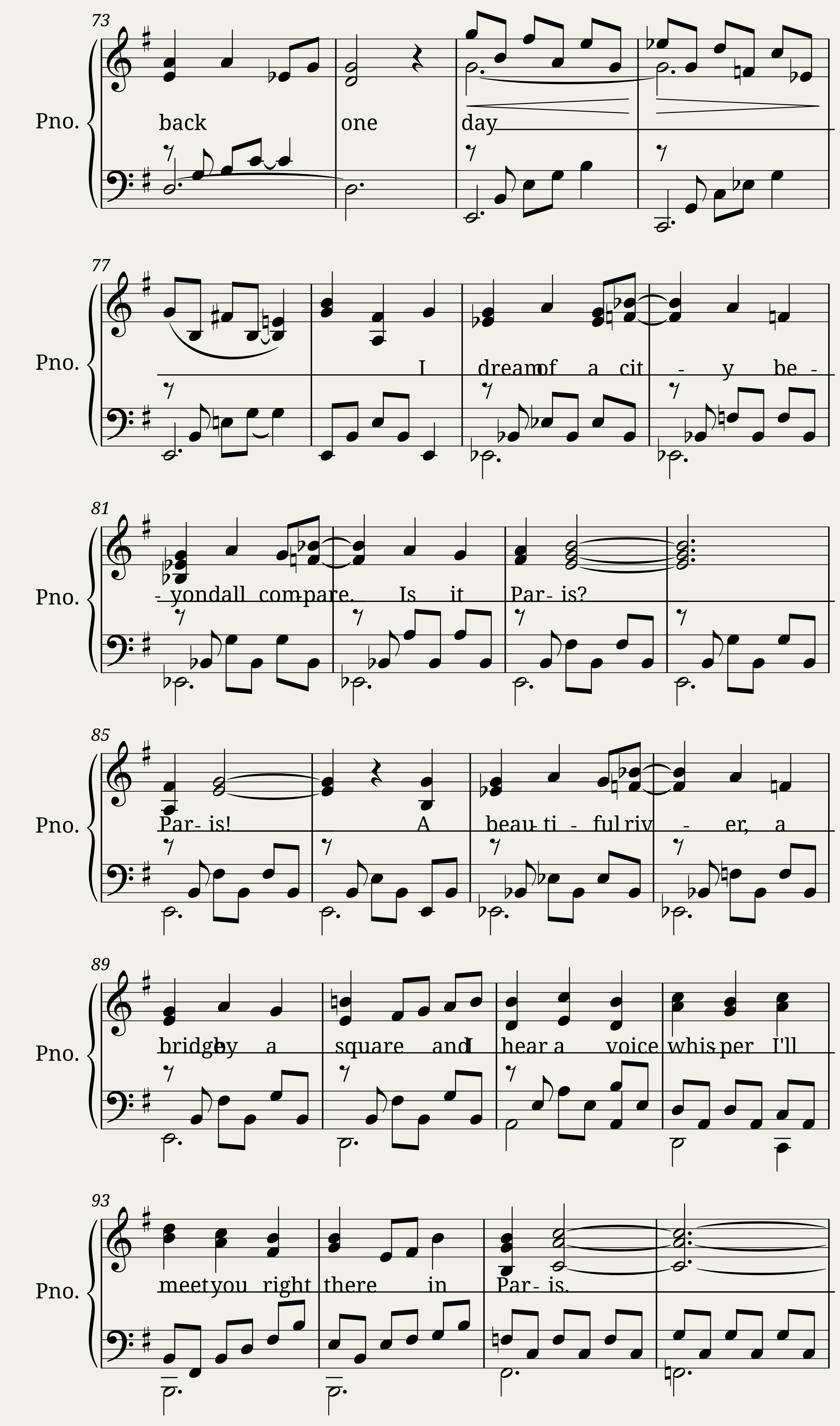 Anastasia - In My Dreams - Jane's arrangement — 4/6