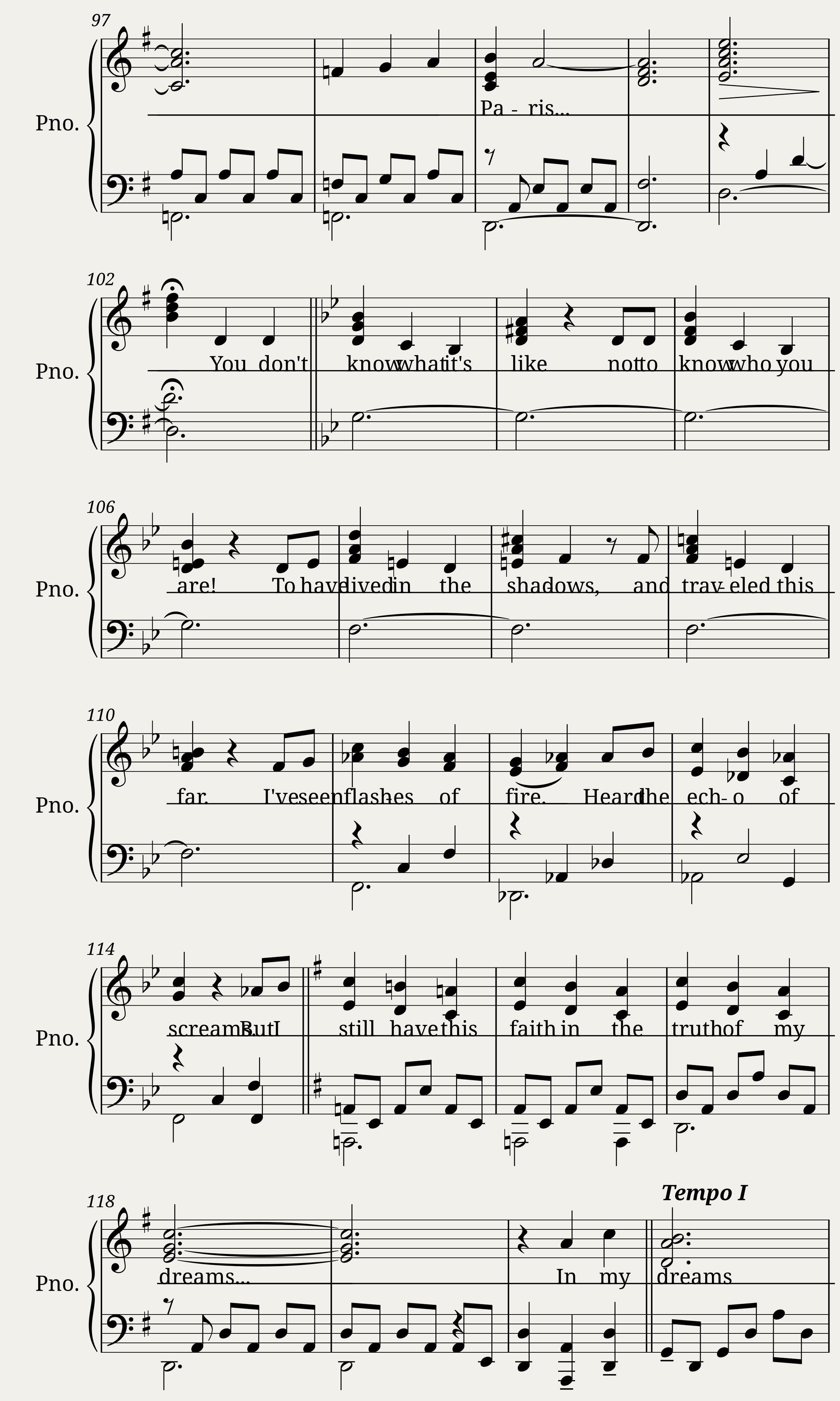 Anastasia - In My Dreams - Jane's arrangement — 5/6
