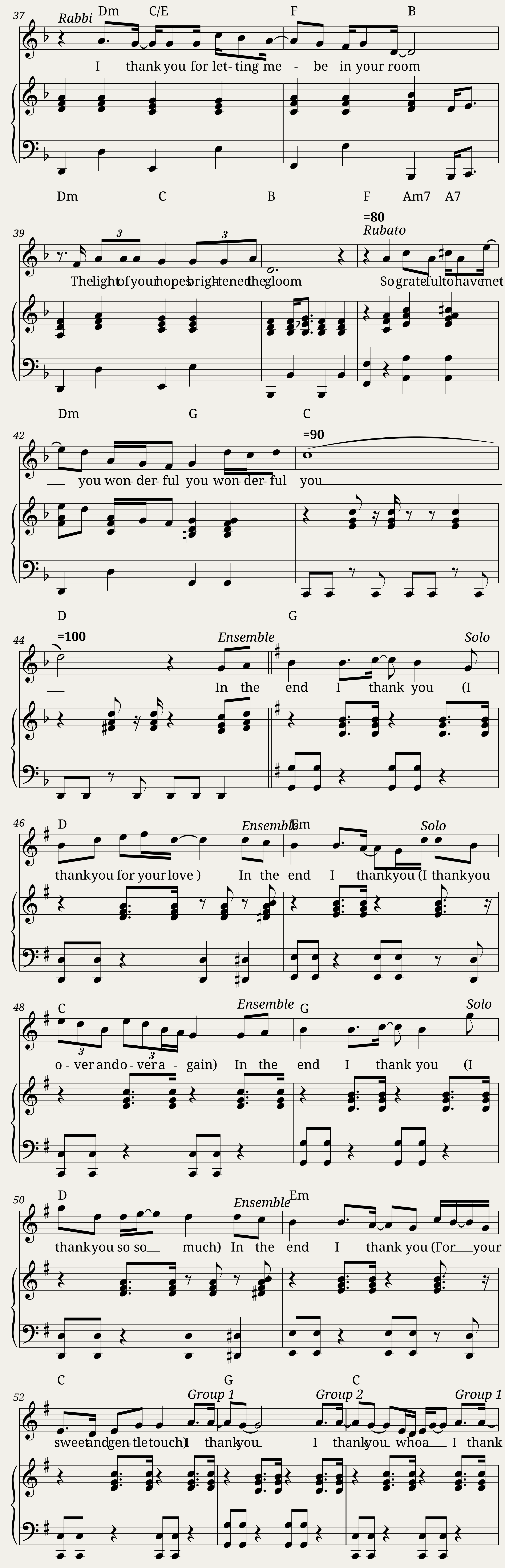 BLUEGRASS Etude for 2 pianos — 3/4