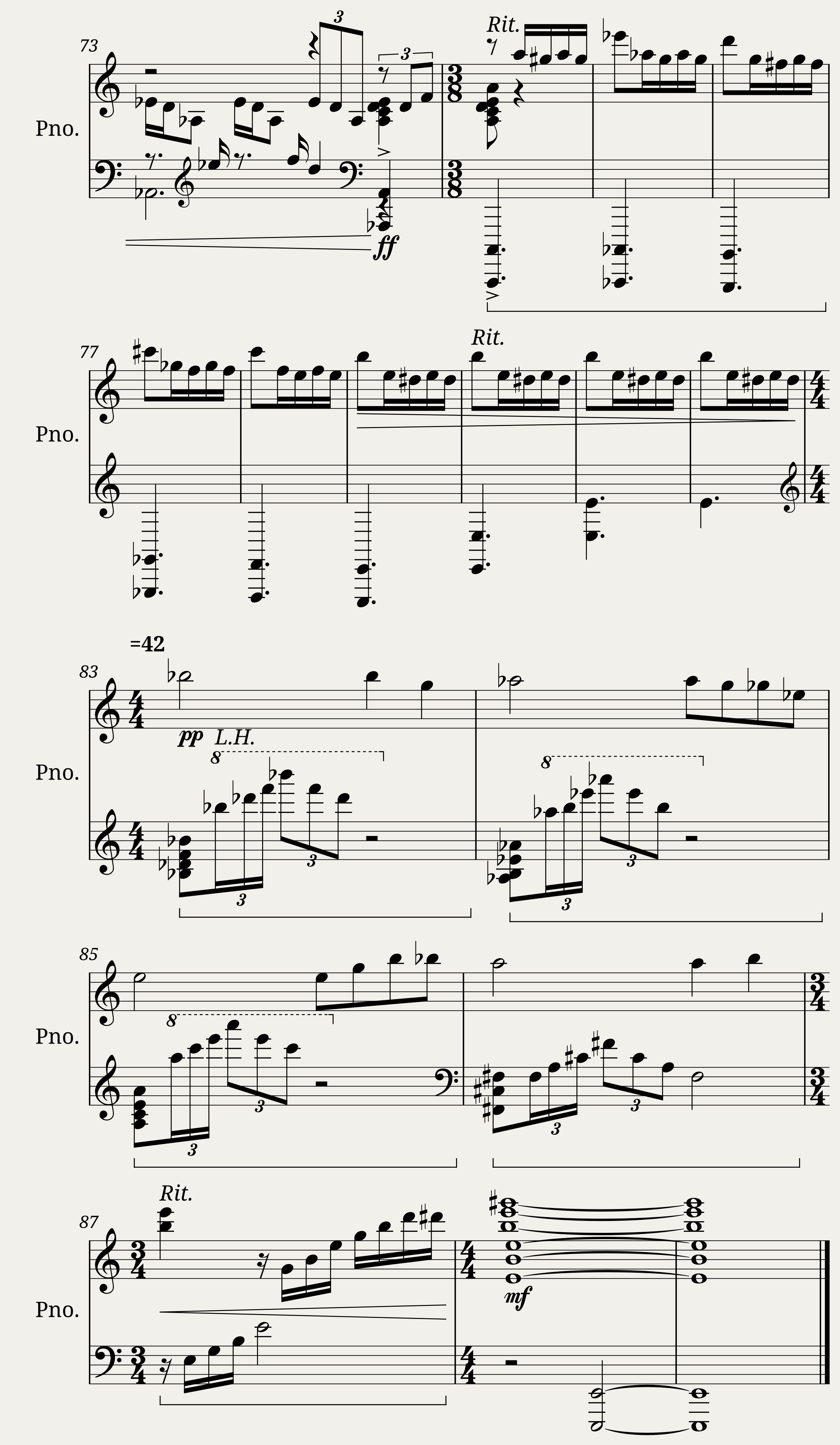 Passacaglia — 4/4