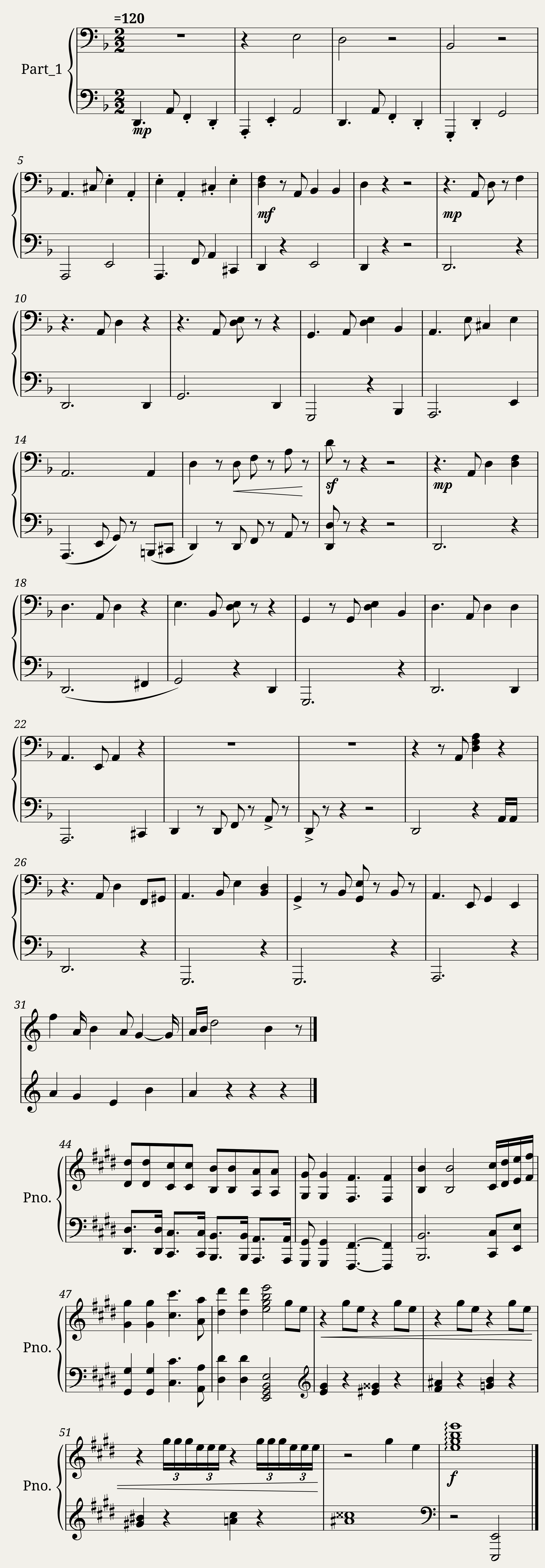 Tango Terzo — 1/2