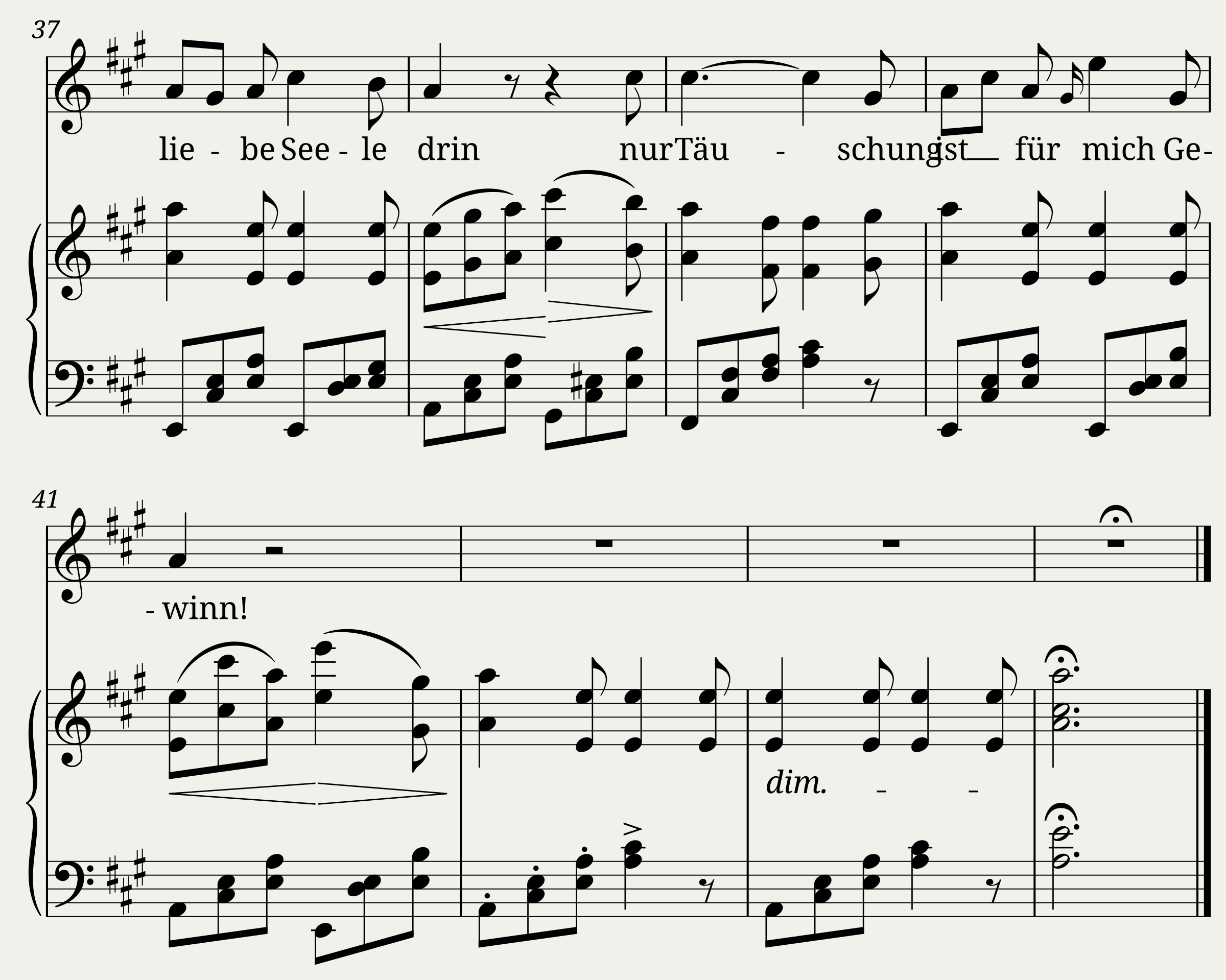 Schubert Franz - Winterreise D.911 No.19 - Täuschung — 2/2