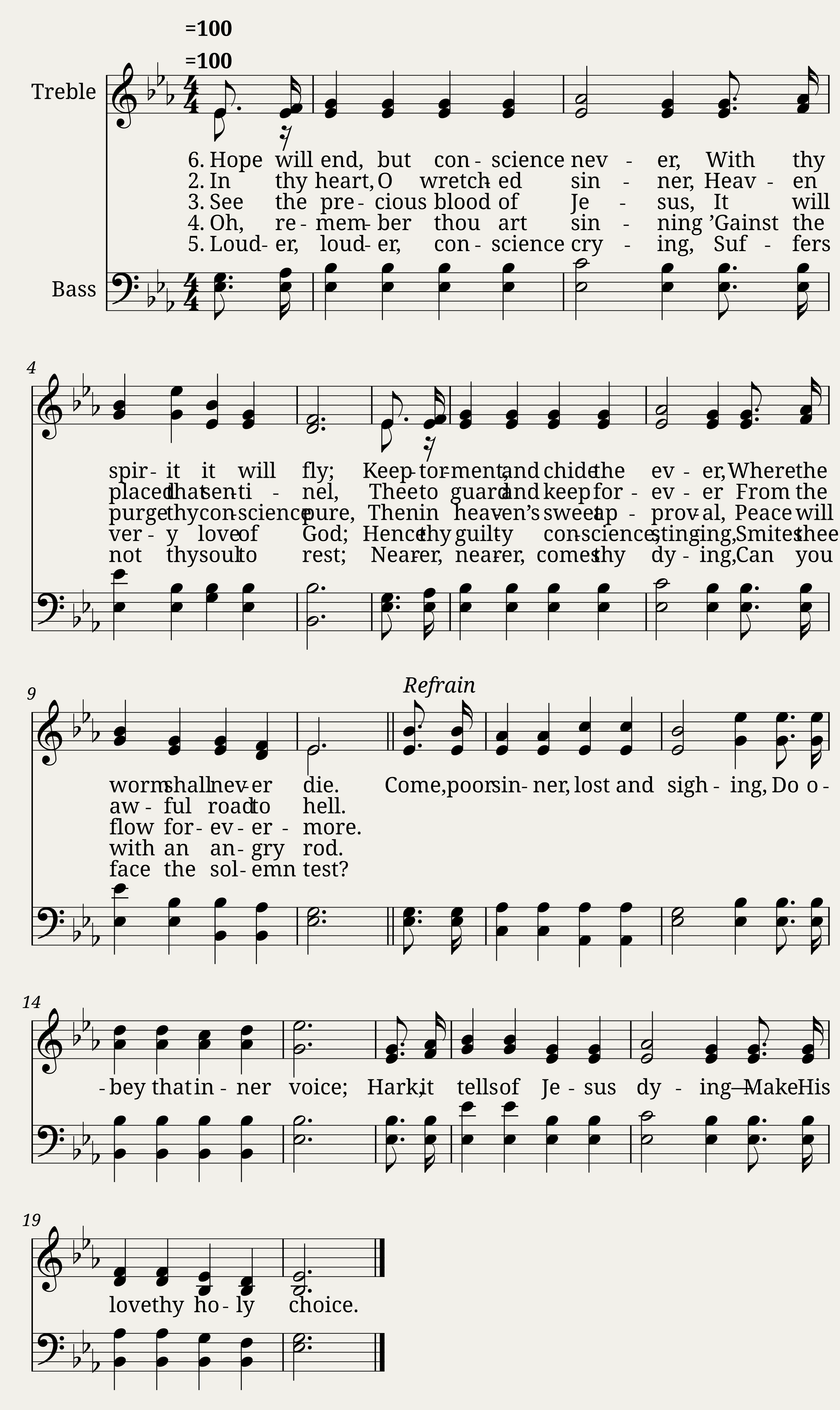 In the chambers of thy bosom - Barney Elliott Warren