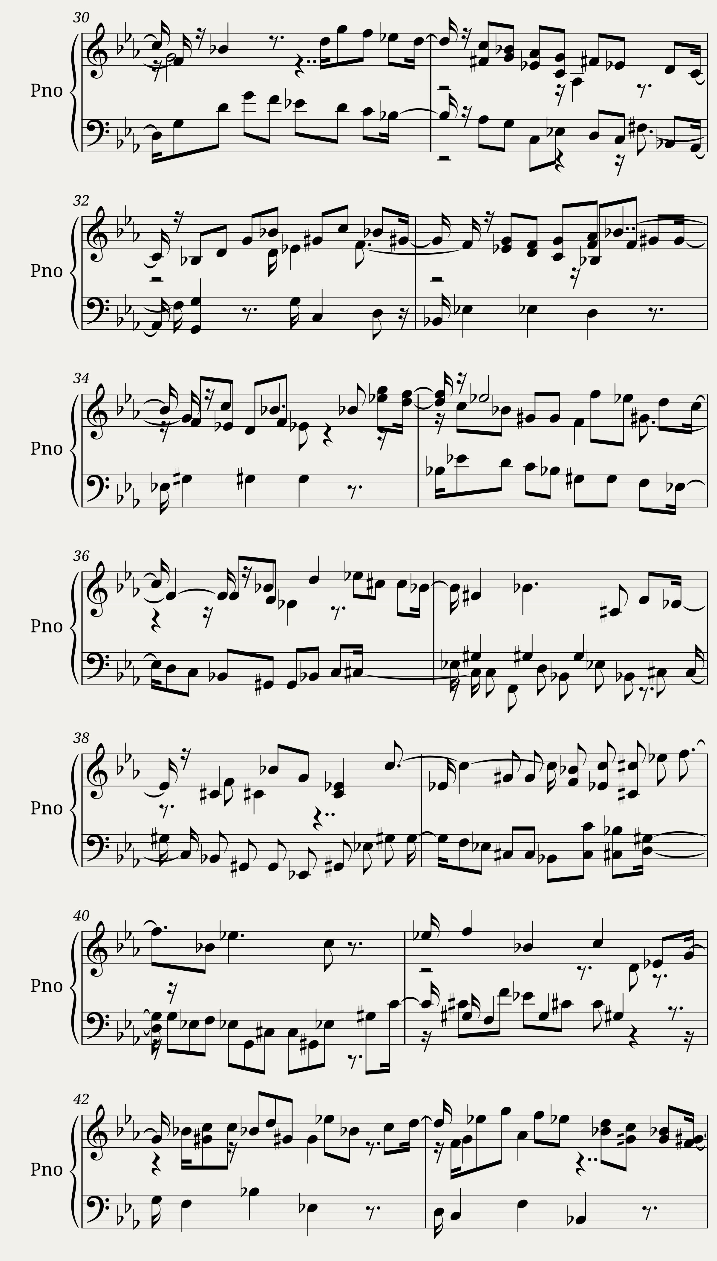 Fugue in E-flat Major KV 153/375f — 3/4