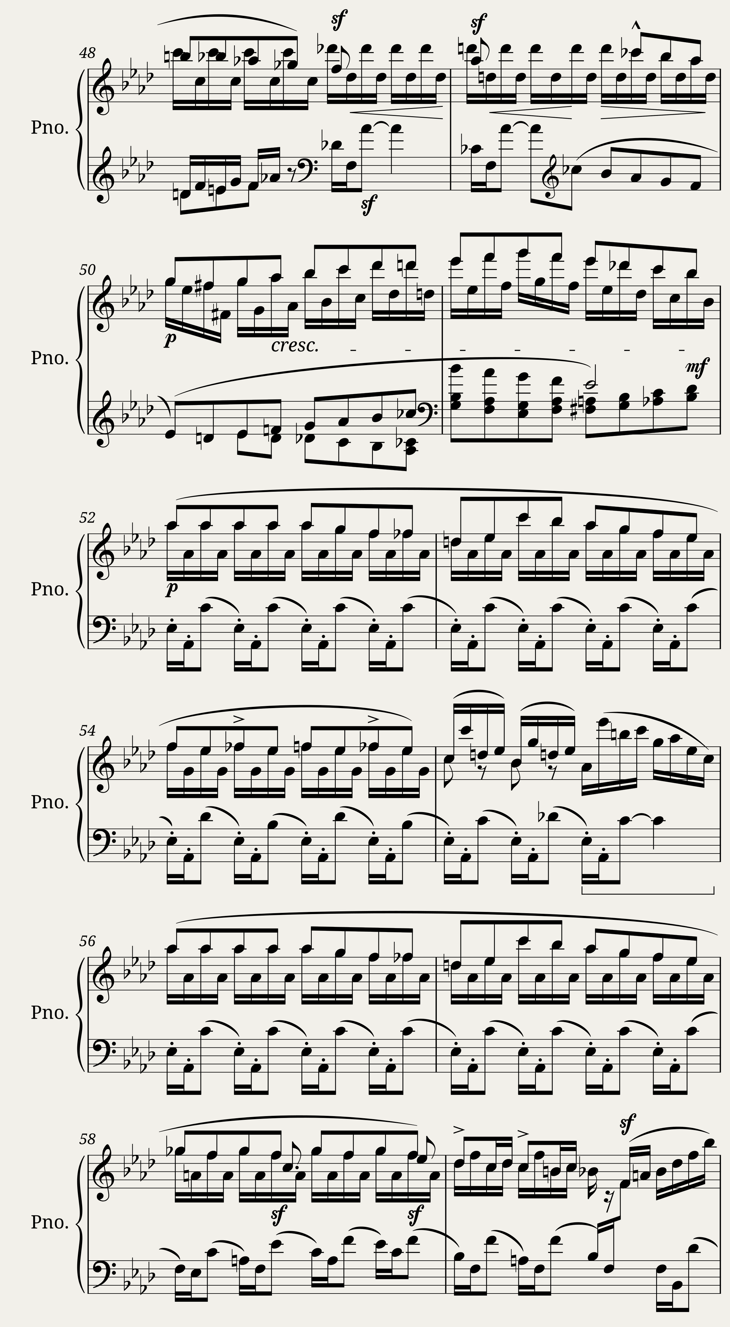 Concert Étude after Paganini's 2nd Caprice - R. Schumann Op. 10 No. 5 — 5/5