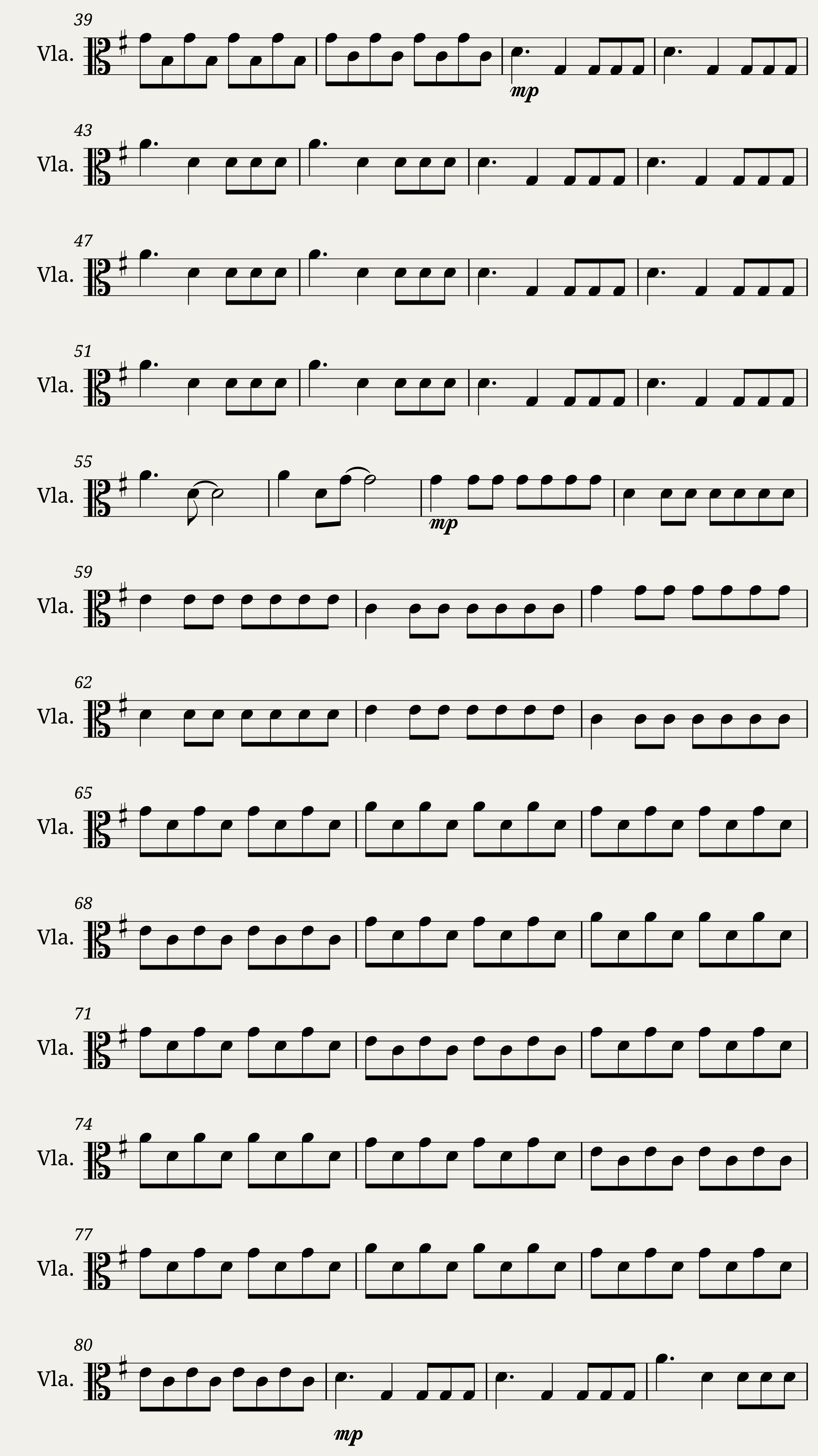 Piano concert in C major — 2/2