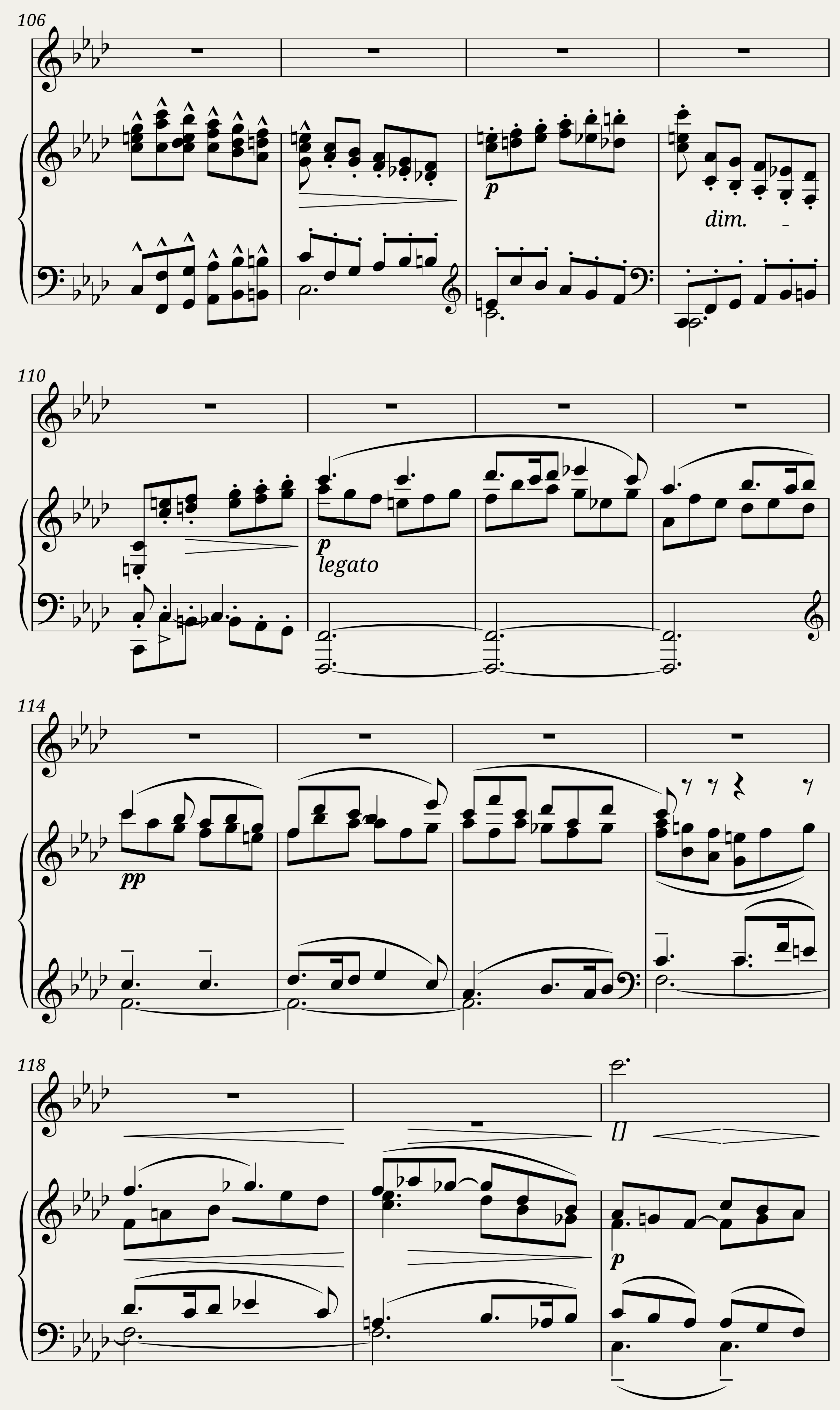 Romance Op. 11 - Antonín DvoÅák (for Violin and Piano) — 7/14