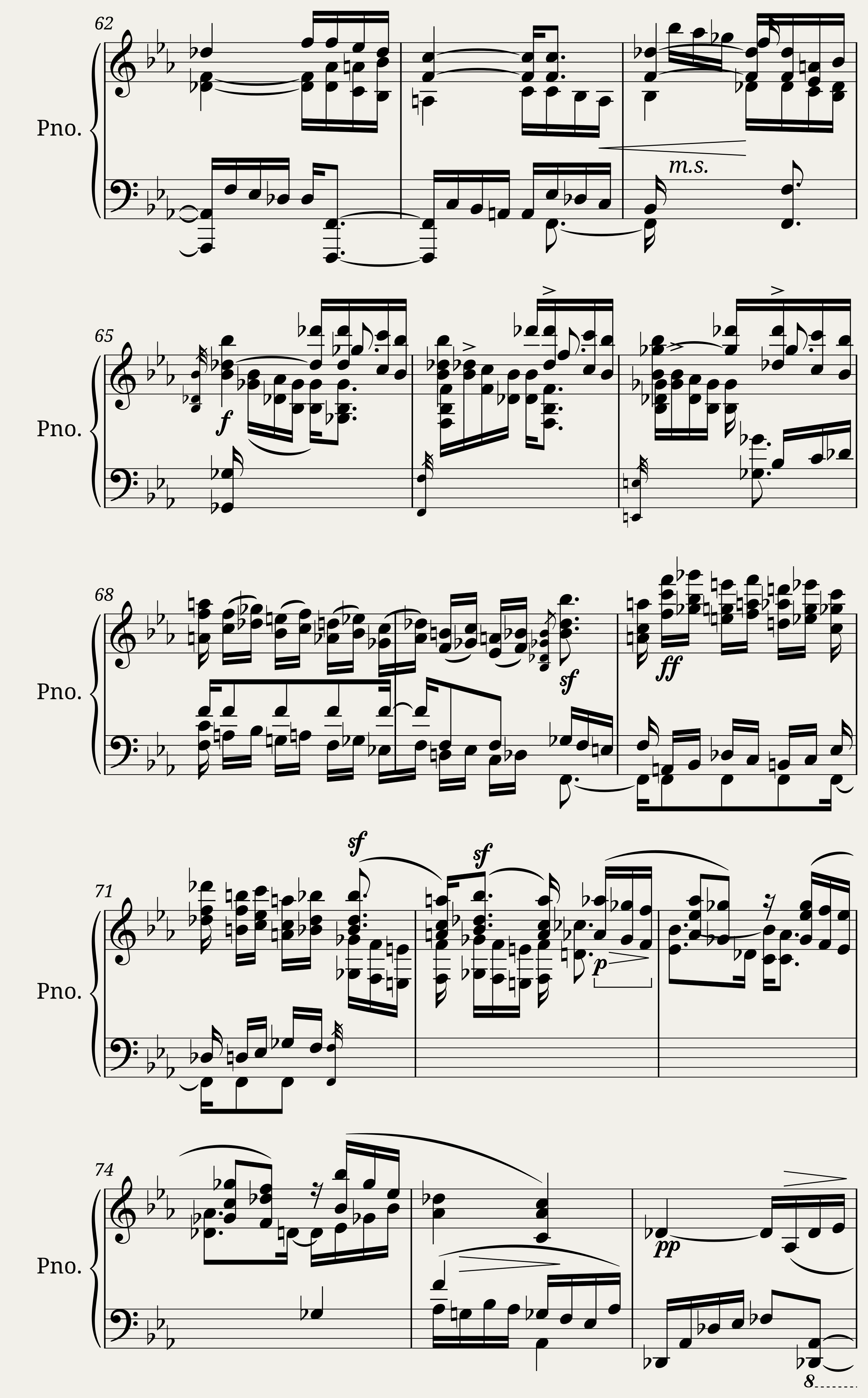 Concert Étude after Paganini's 6th Caprice - R. Schumann Op. 10 No. 2 — 5/5