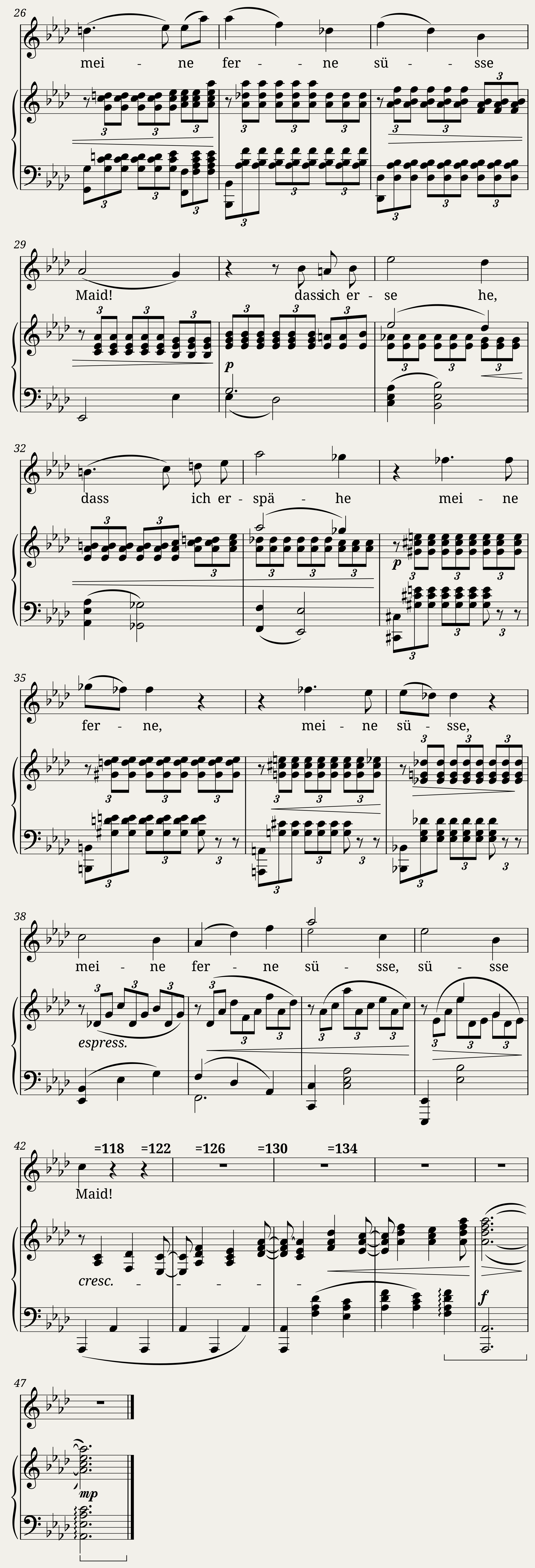 Brahms Johannes - 5 Lieder Op.49 No.3 - Sehnsucht — 3/3