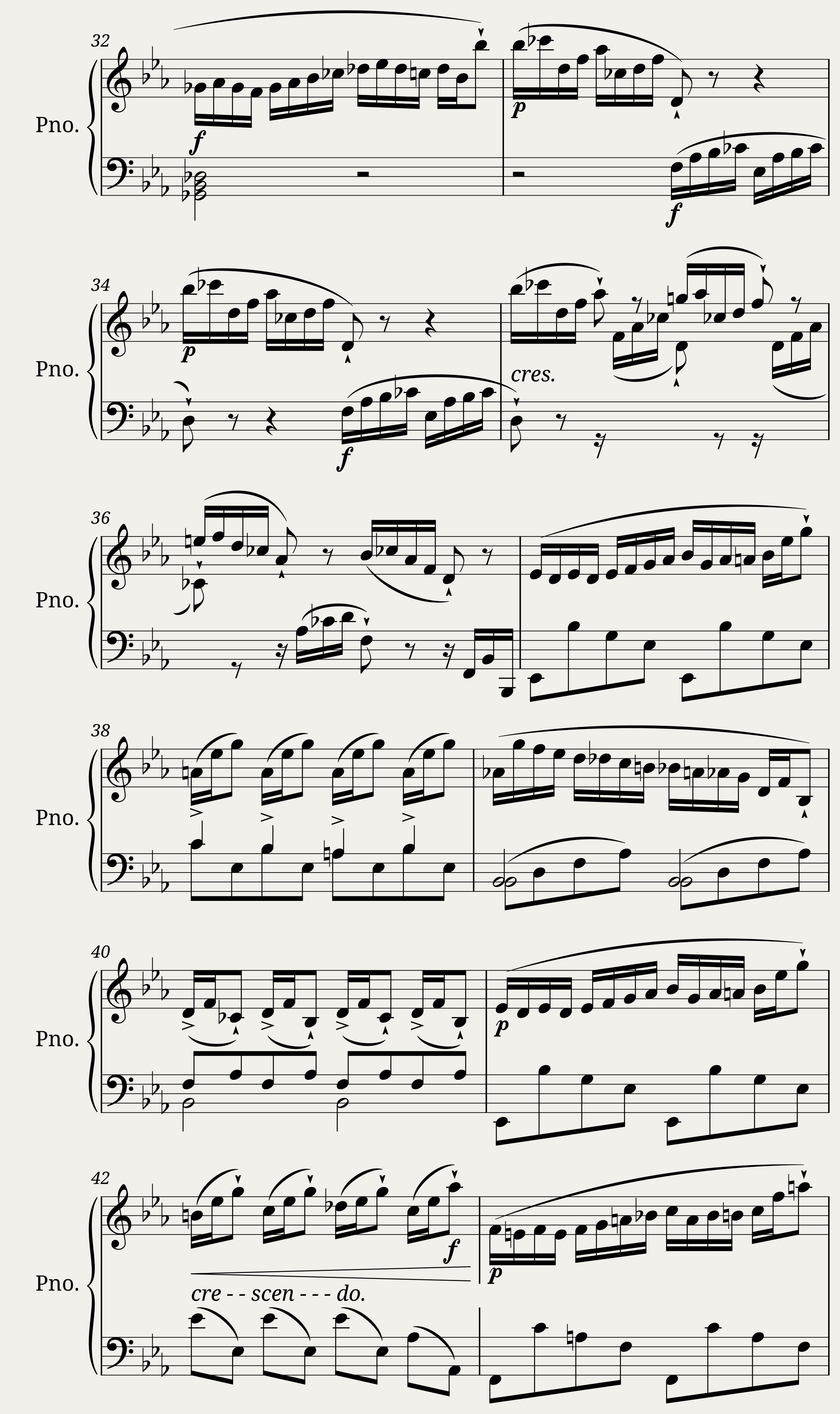 Moscheles's Impromptu in E-flat — 2/11