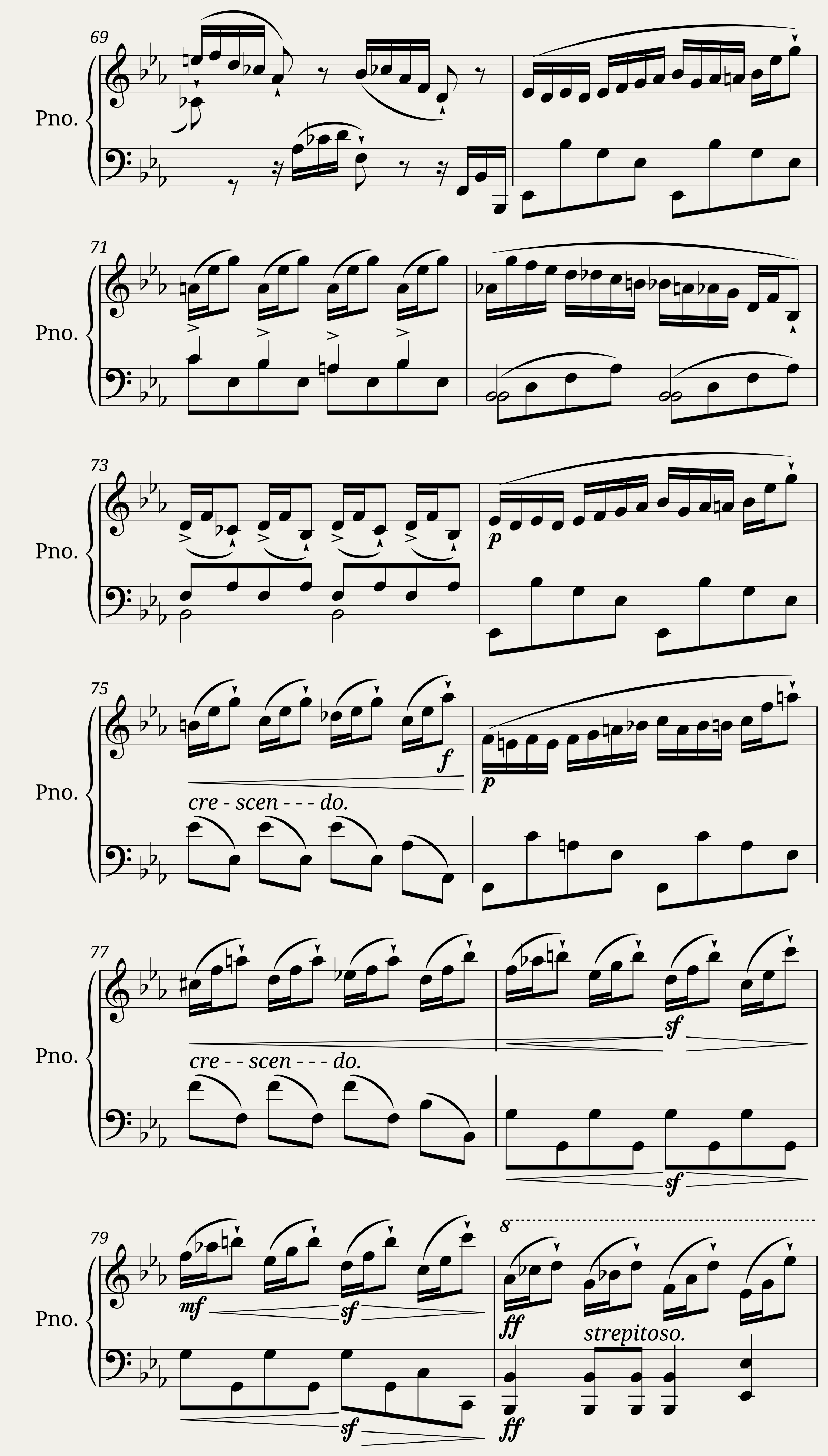 Moscheles's Impromptu in E-flat — 5/11