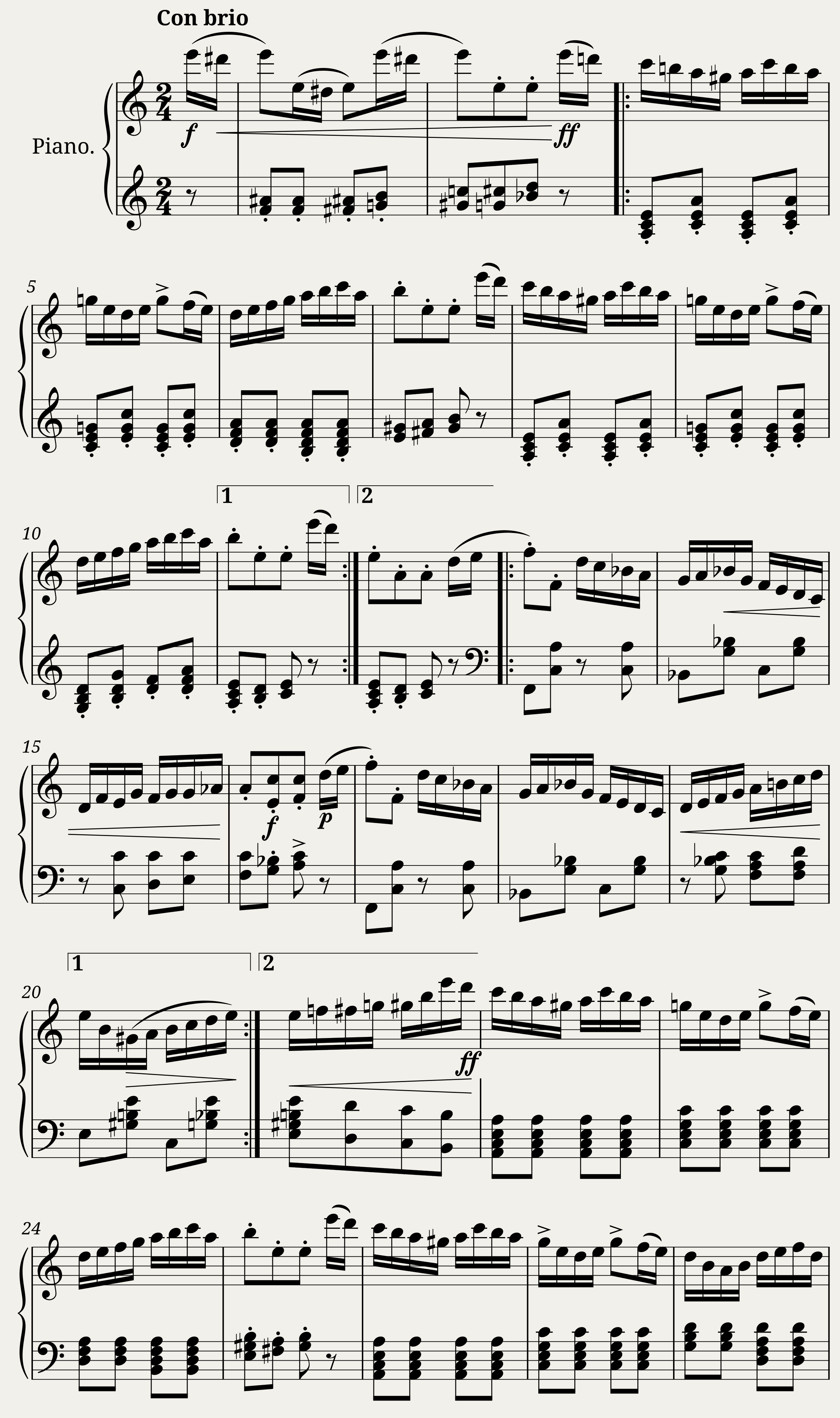HORNPIPE — 1/2