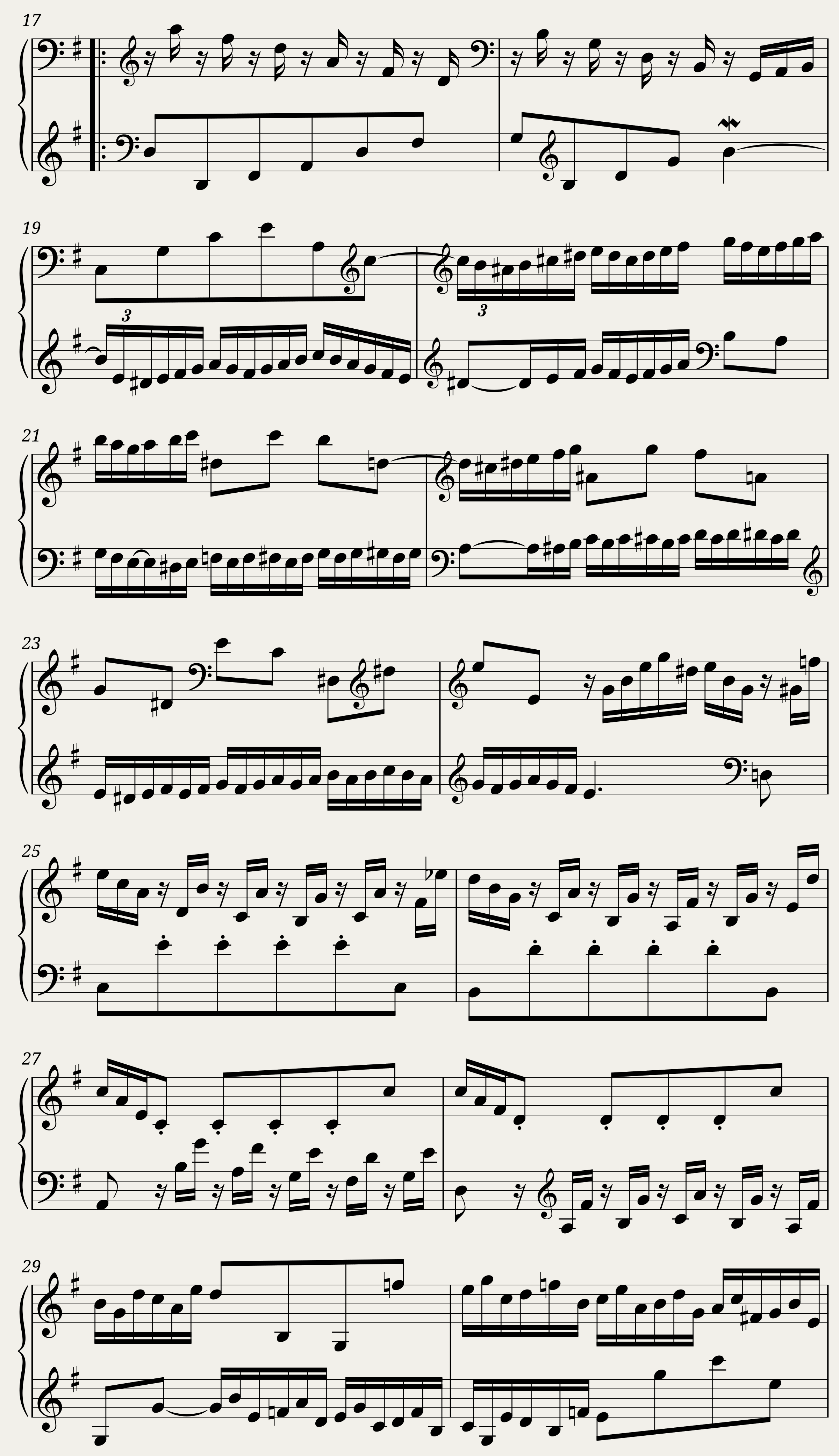 Variatio 20 a 2 Clav. — 2/3