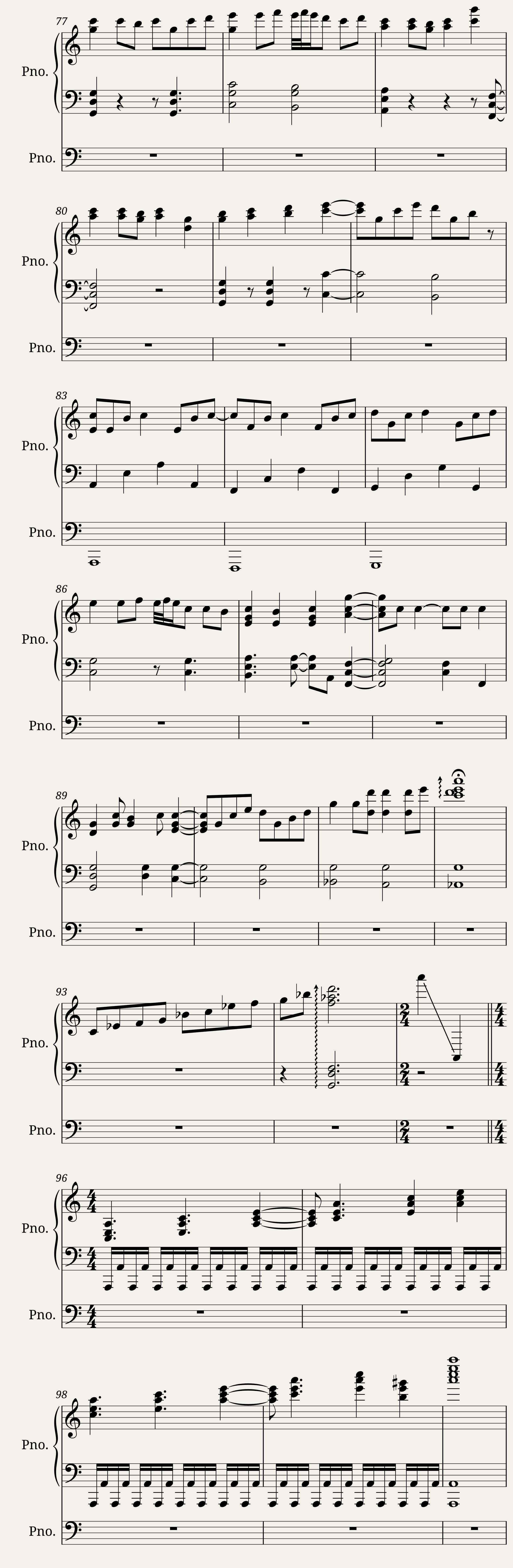 Wings of Piano — 5/6