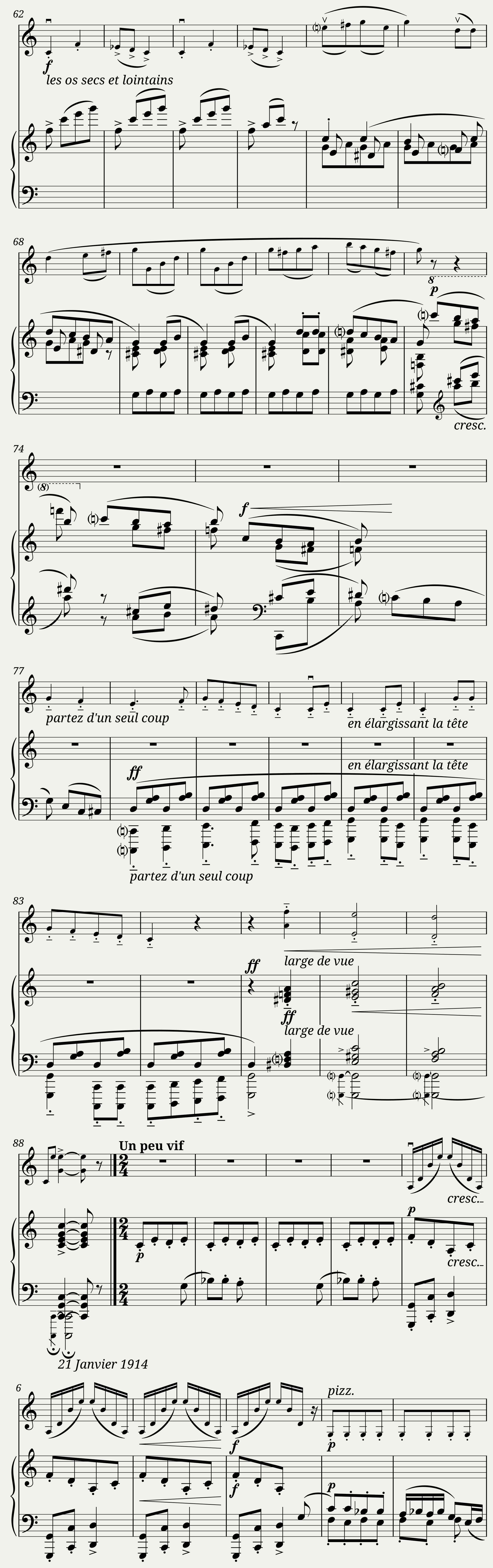 Choses vues à droite et à gauche (sans lunettes) Erik Satie — 3/5