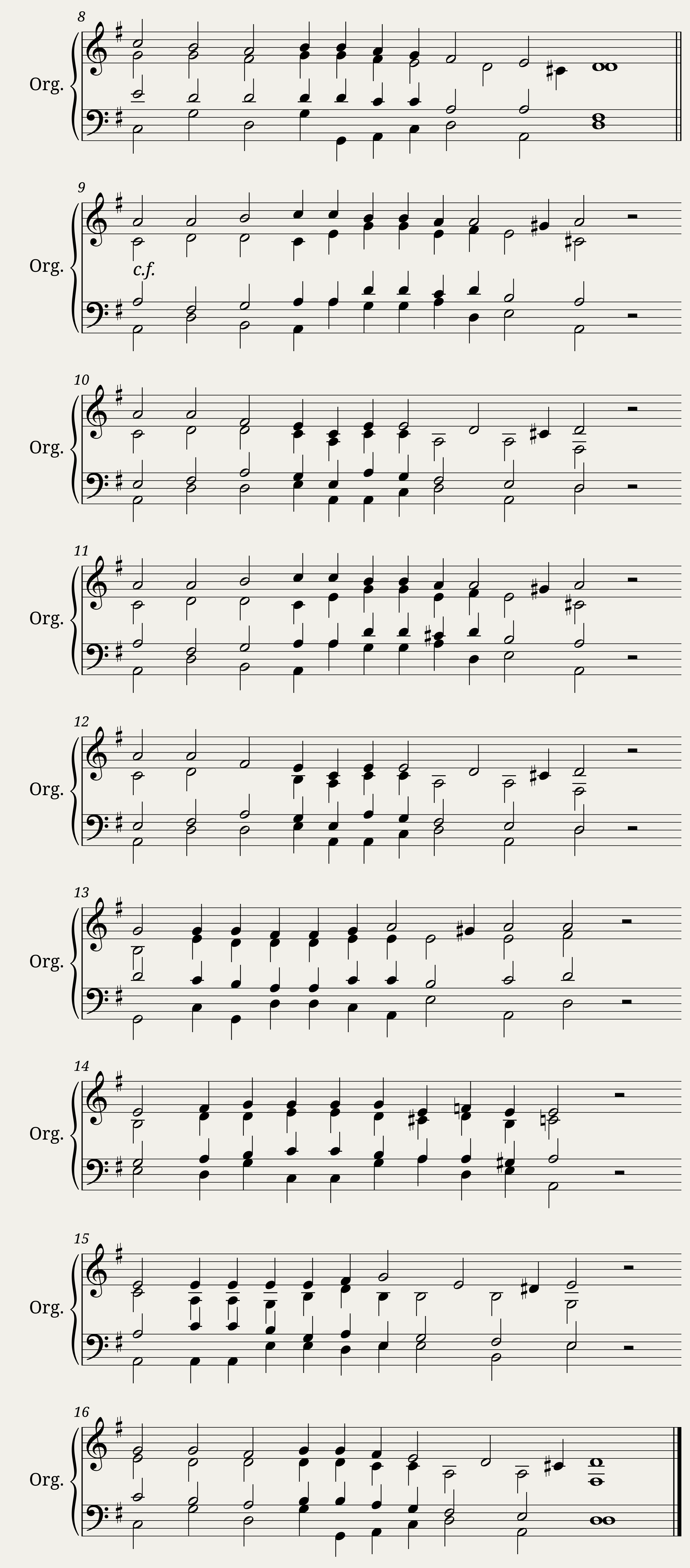 Goudimel Psalms 027 — 2/2