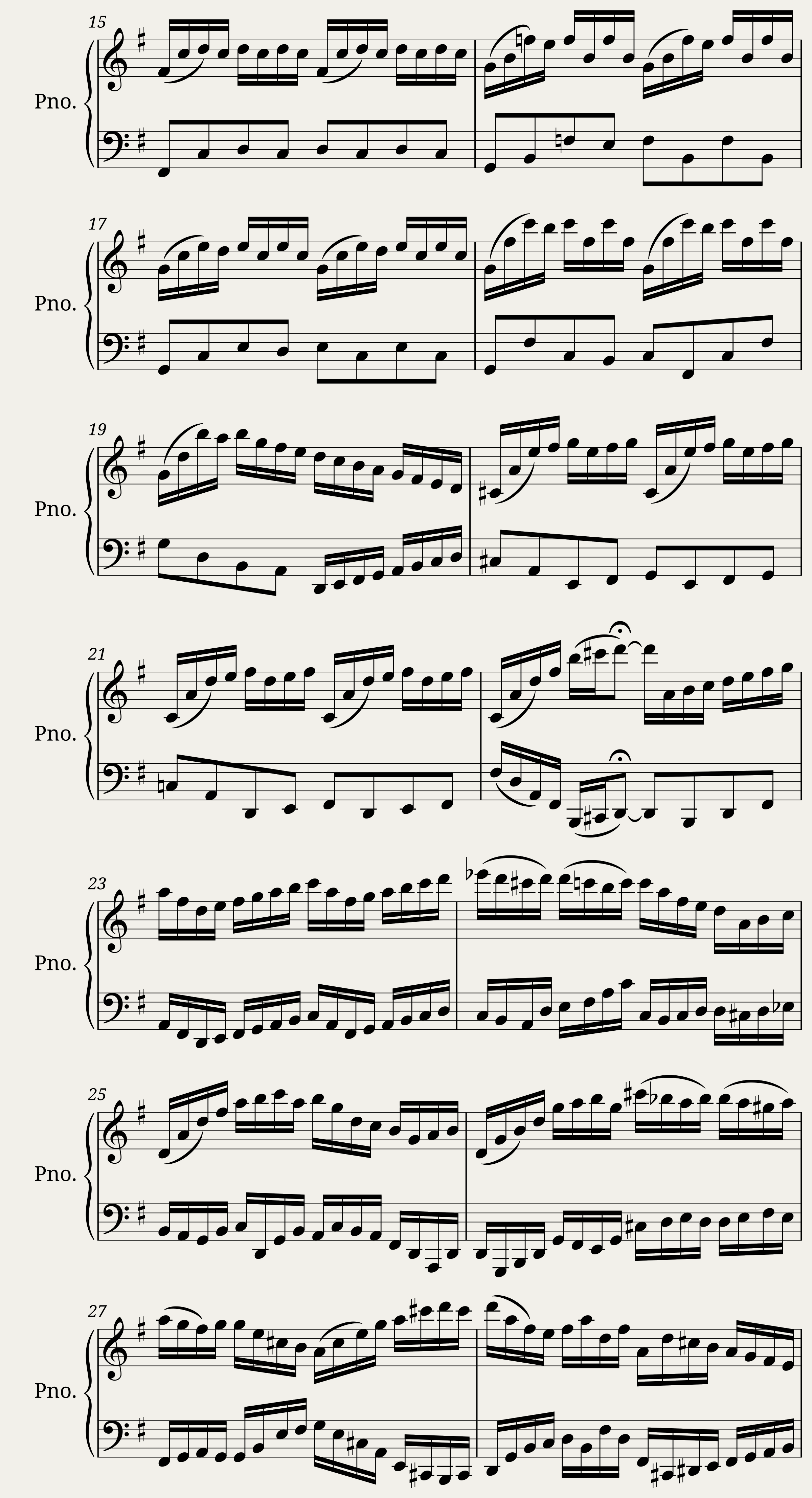 Bach Cello Suite no. 1 - Prelude - Piano — 2/3