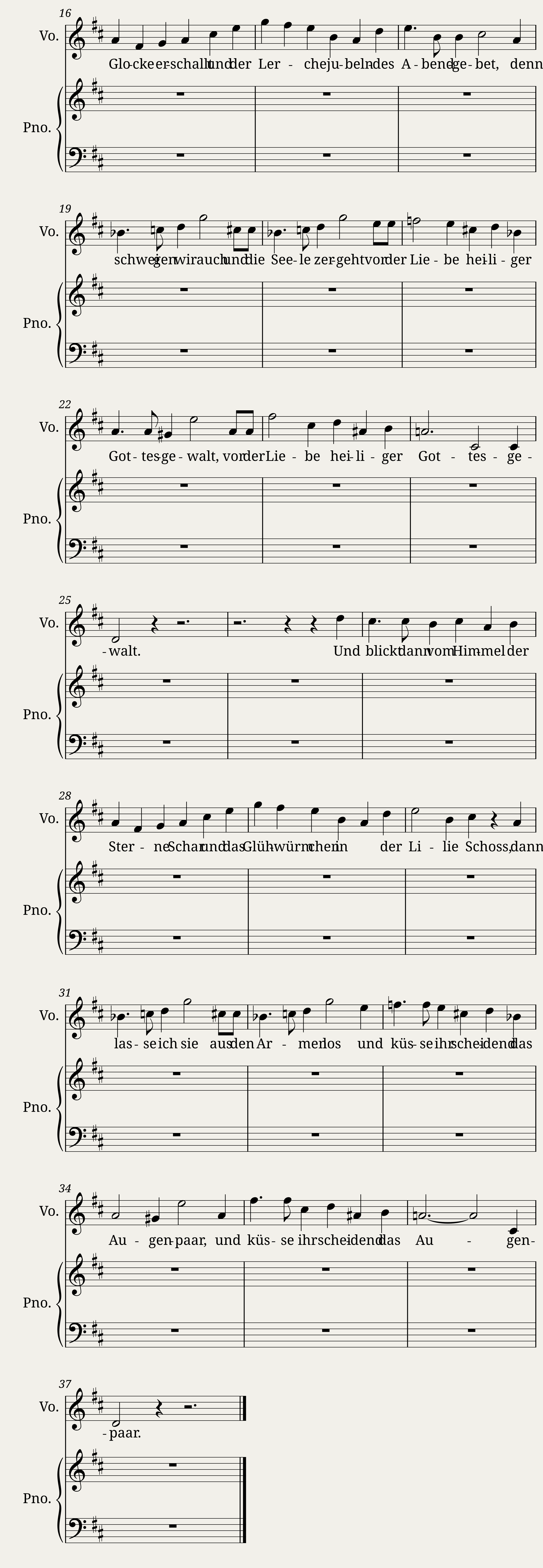Brahms Johannes - 9 Lieder und Gesänge Op.63 No.6 - Junge Lieder II — 2/2
