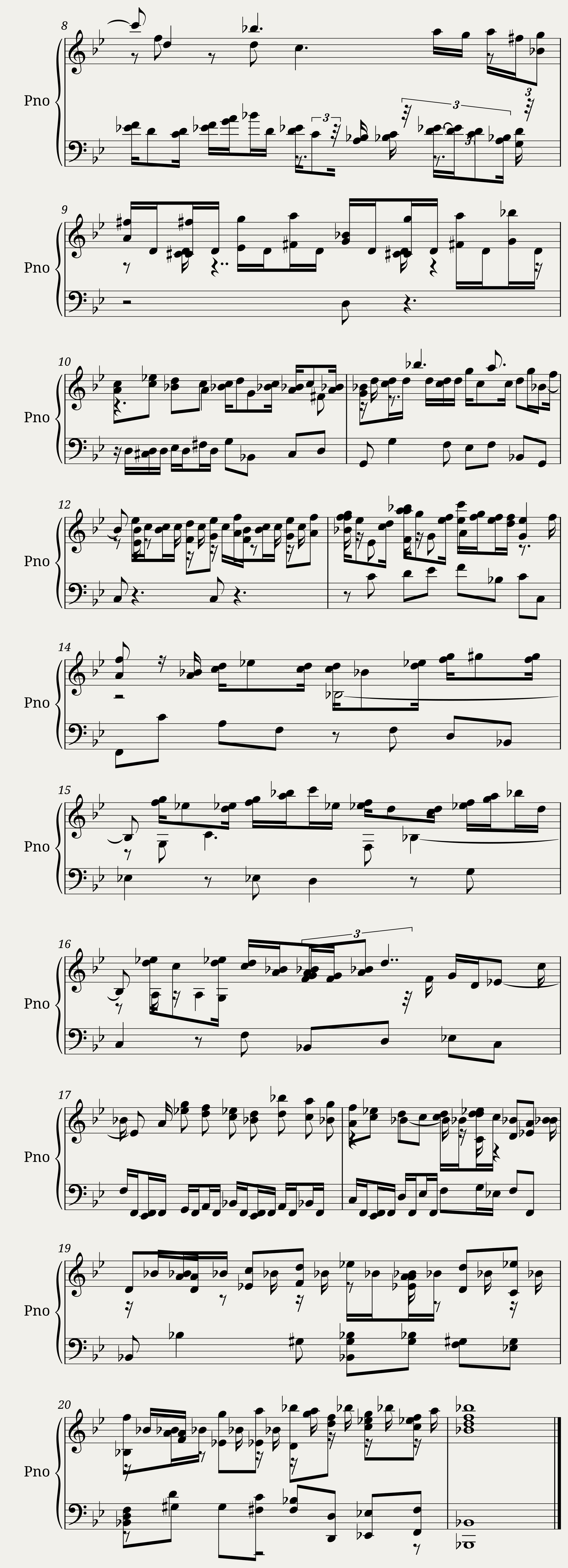 Six Partitas (Clavierubung part I): No. 1 — 2/2