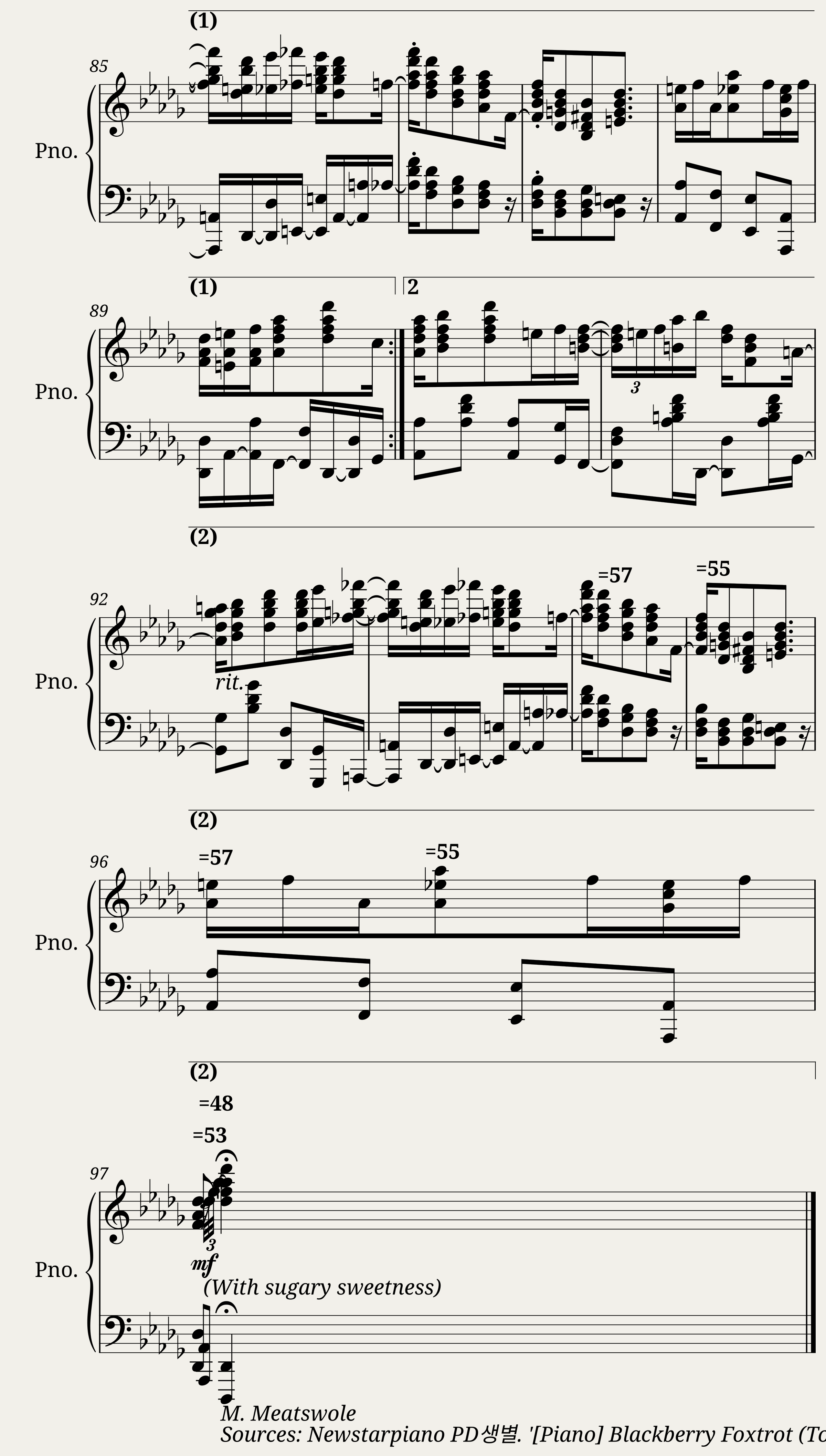 Blackberry Foxtrot — 4/4