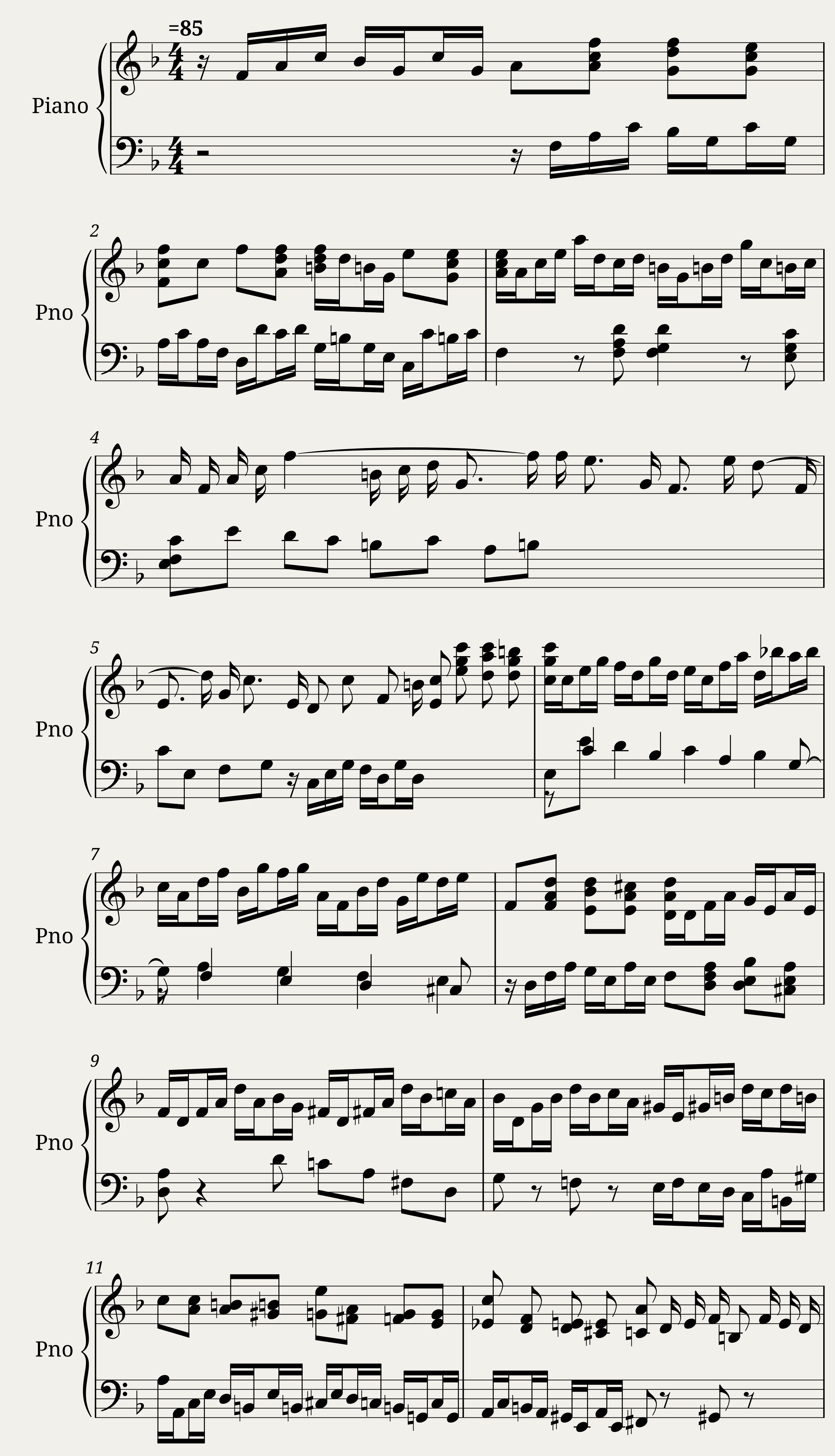 Praeludium 10 — 1/2