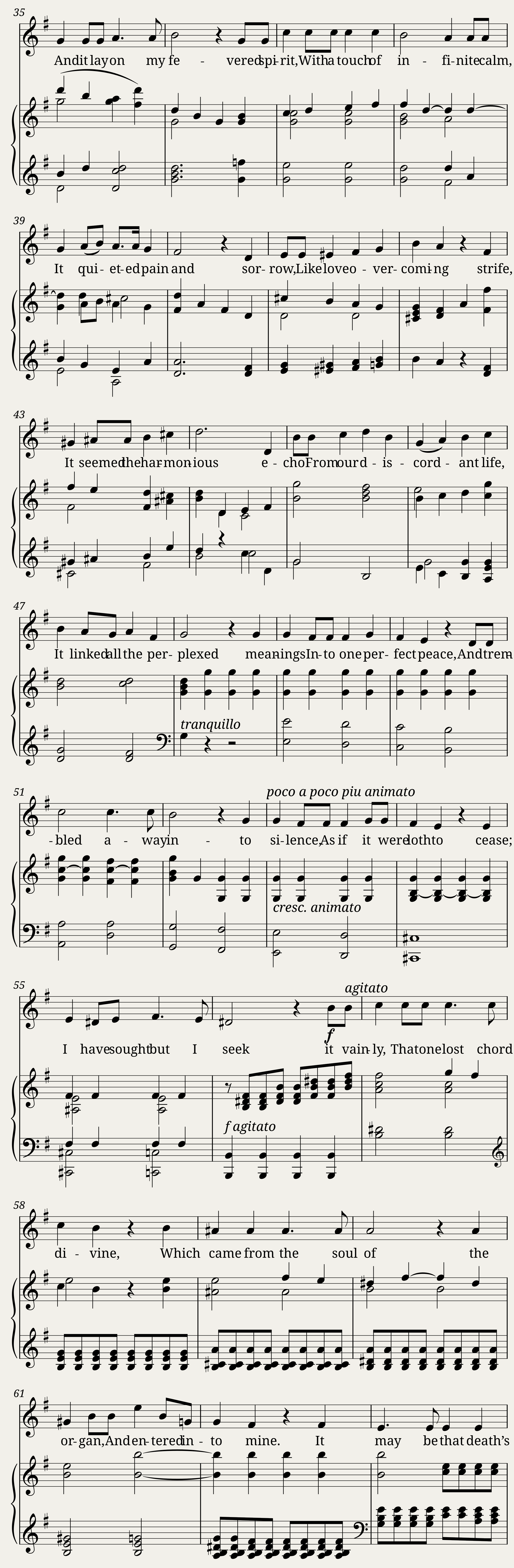Seated one day at the organ - Arthur Seymour Sullivan — 2/3