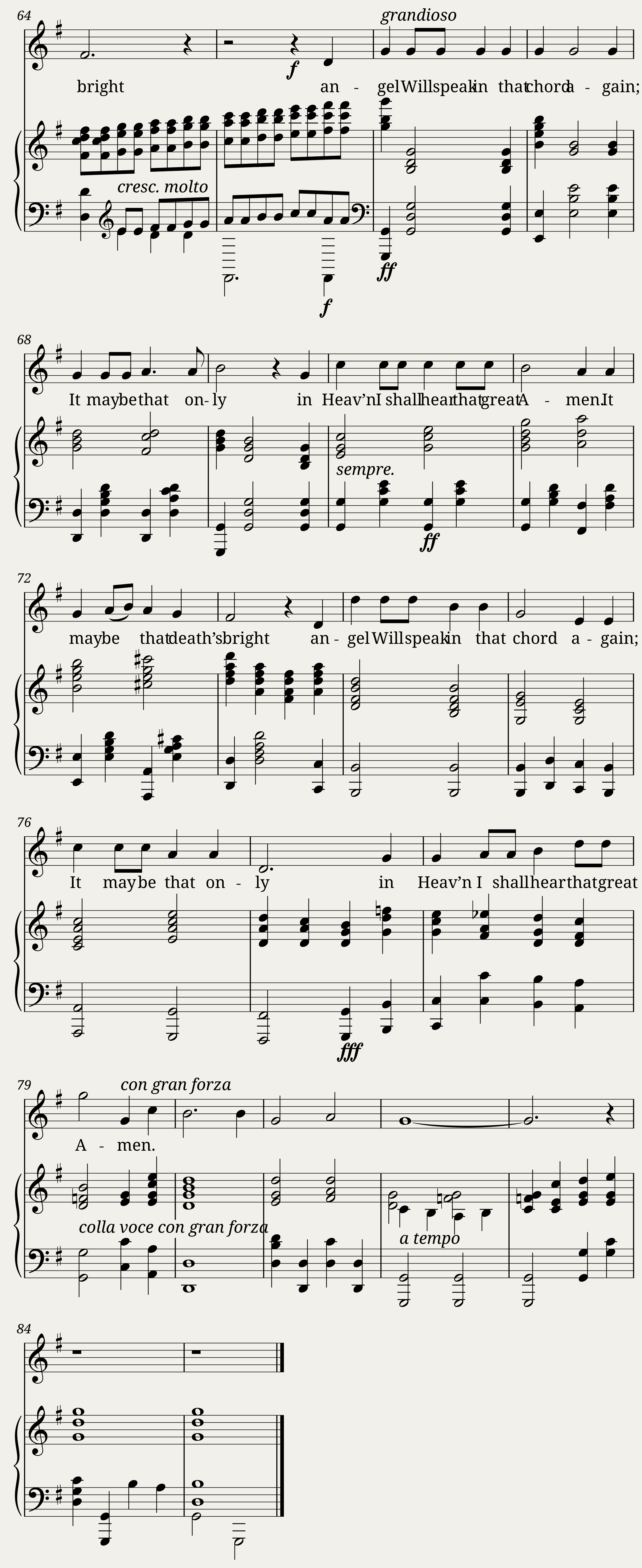 Seated one day at the organ - Arthur Seymour Sullivan — 3/3