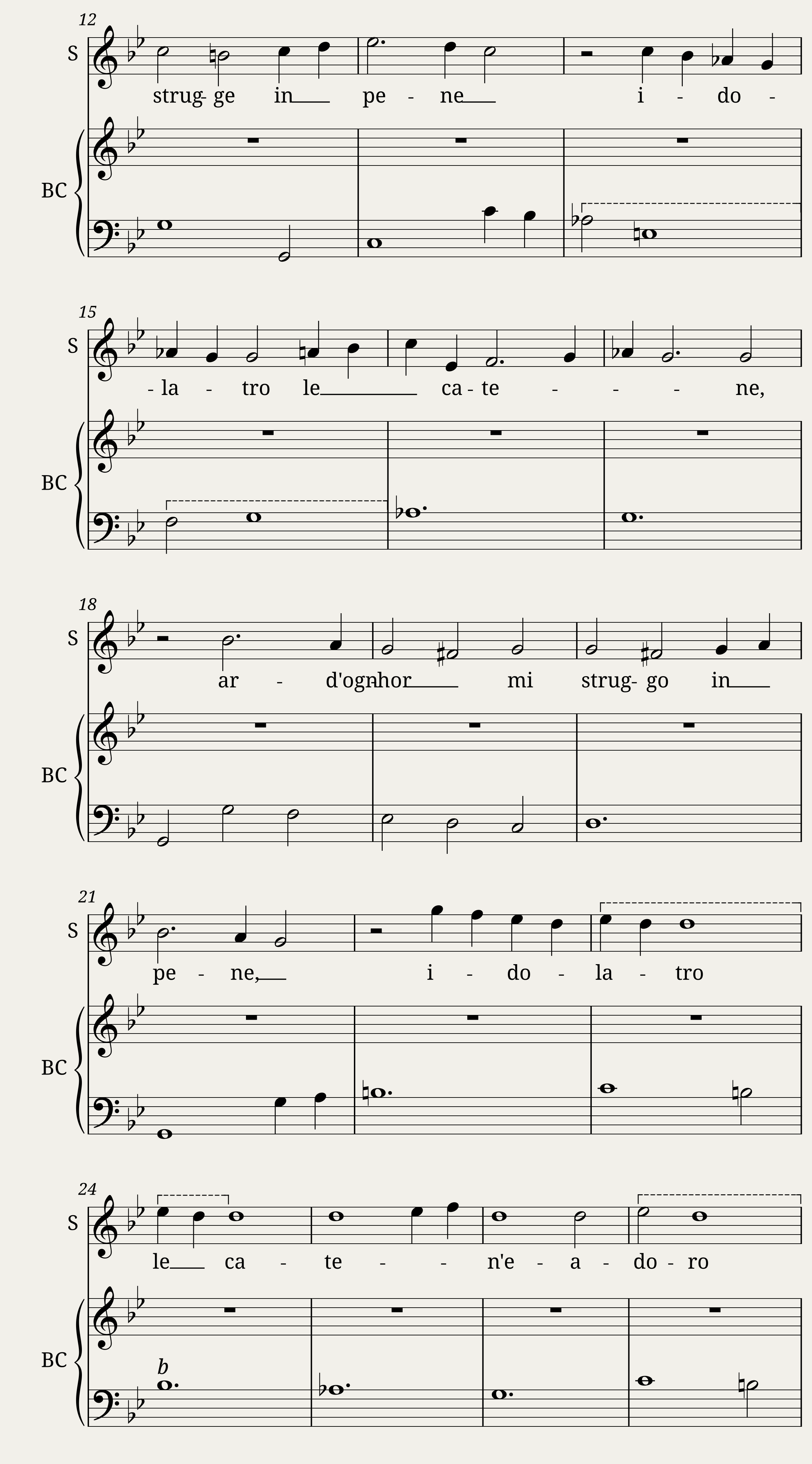 Tu me ne puoi - Barbara Strozzi — 2/8