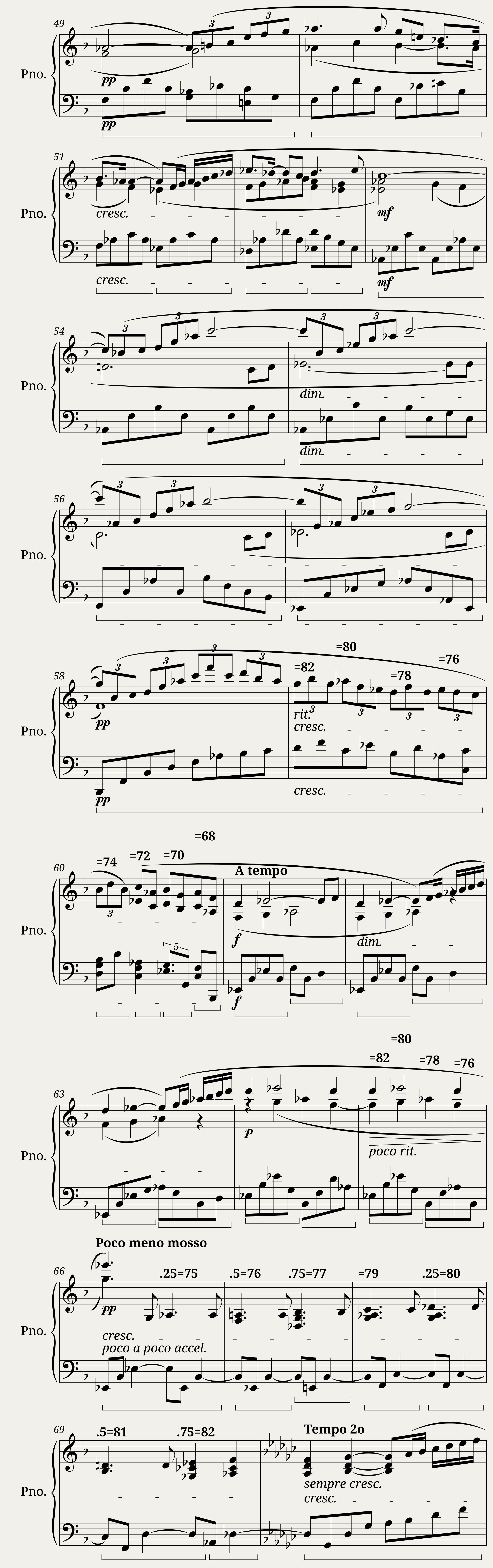 Nocturne by Bethany Wakim - Arranged — 3/4