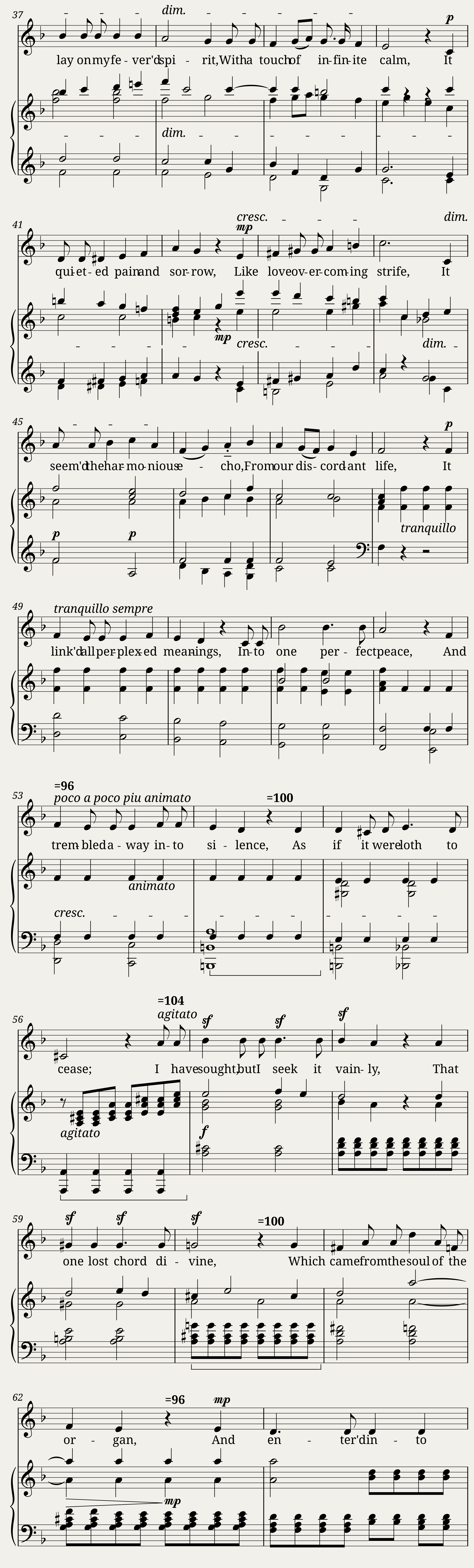 Sullivan Arthur - The Lost Chord — 3/4