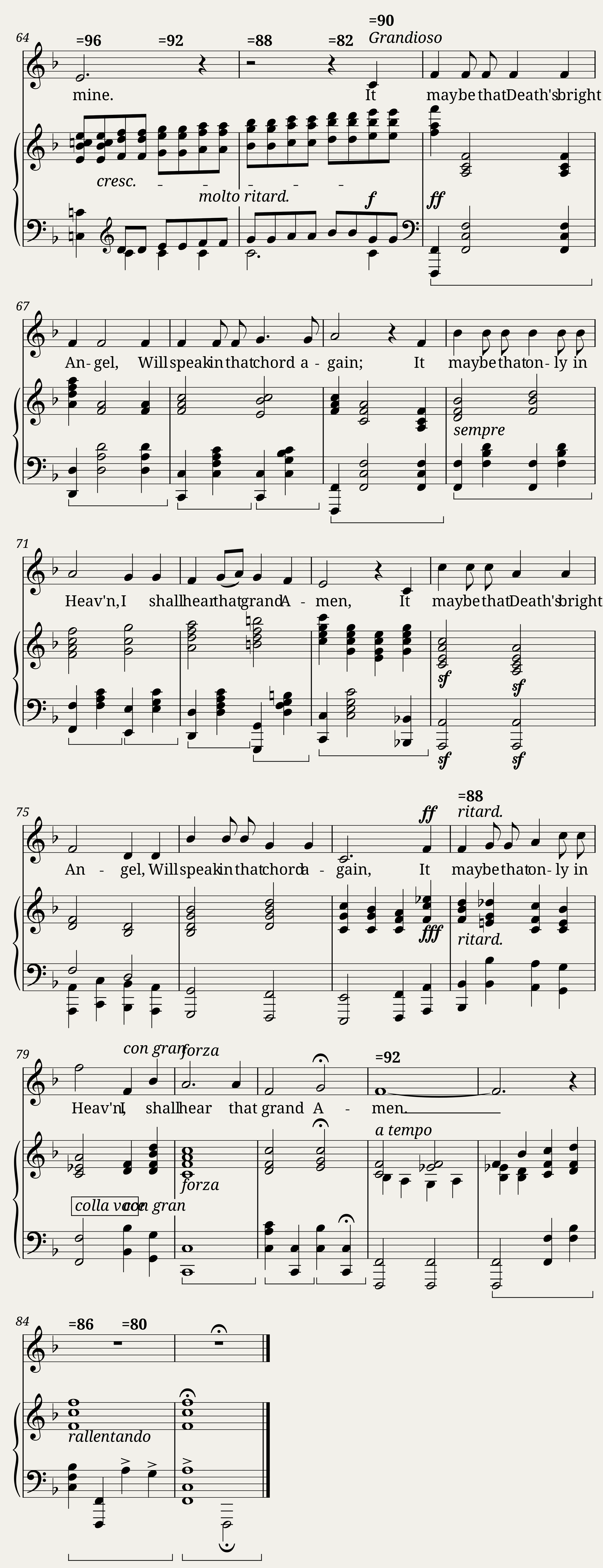 Sullivan Arthur - The Lost Chord — 4/4