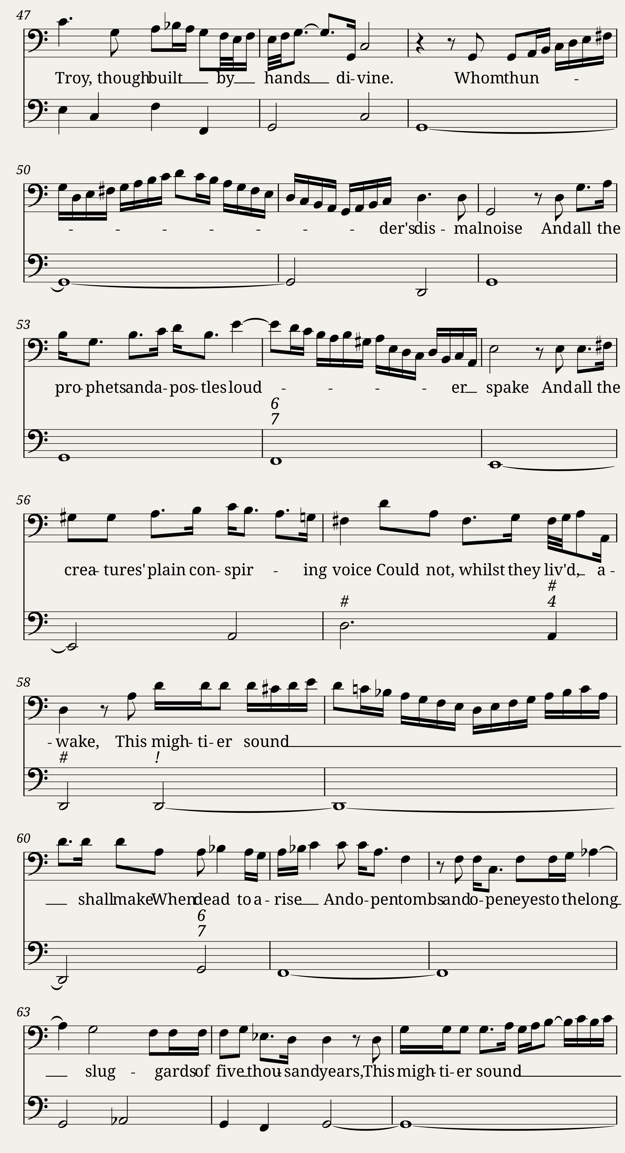 Begin the Song (The Resurrection) - Henry Purcell — 3/6