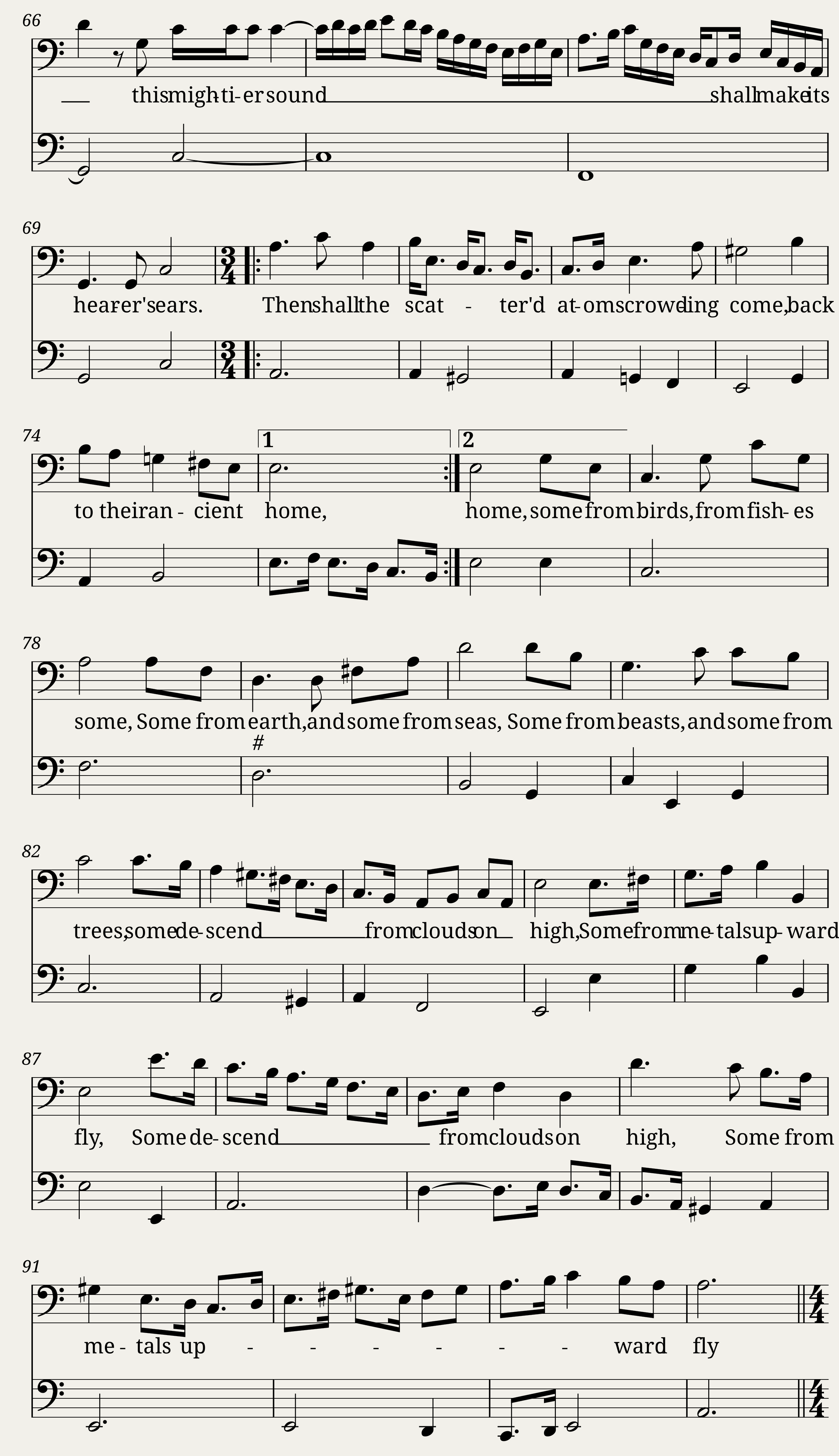 Begin the Song (The Resurrection) - Henry Purcell — 4/6
