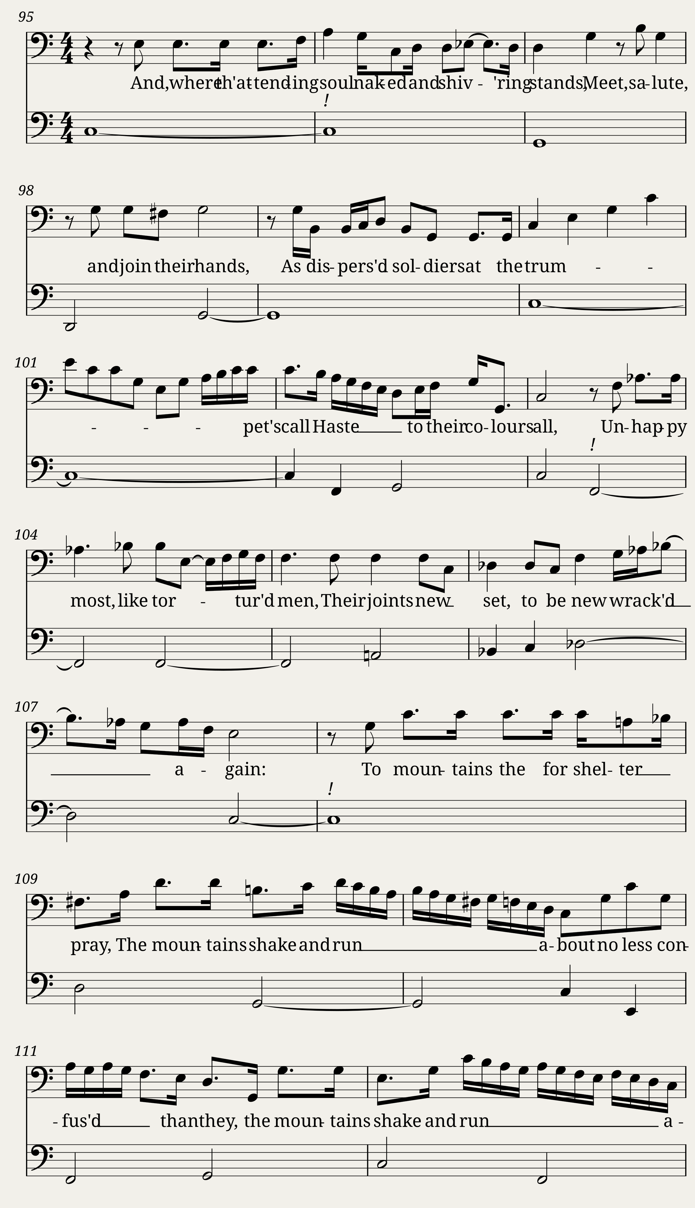 Begin the Song (The Resurrection) - Henry Purcell — 5/6