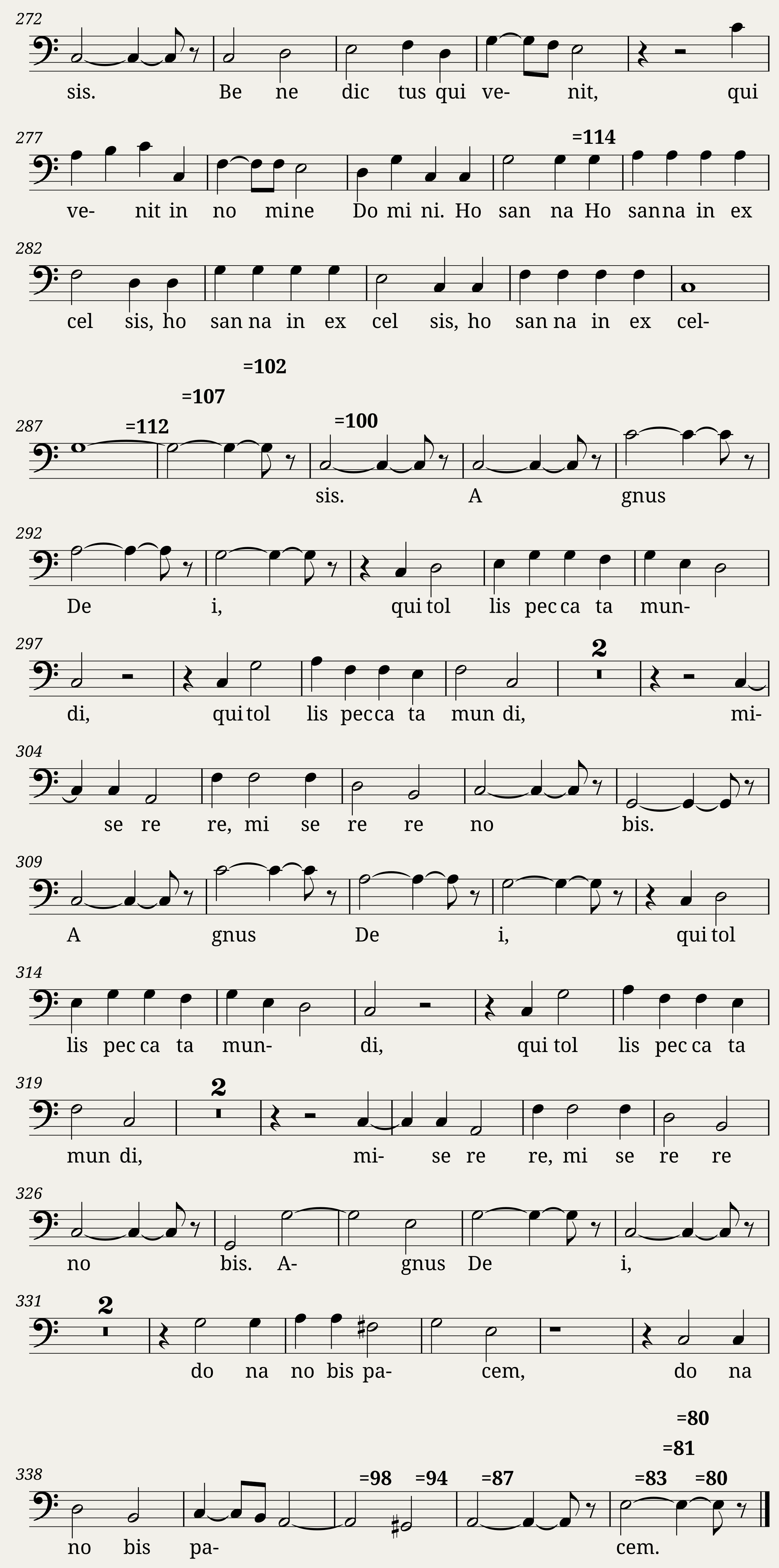 Galuooi - Messe en C - Basse — 5/5