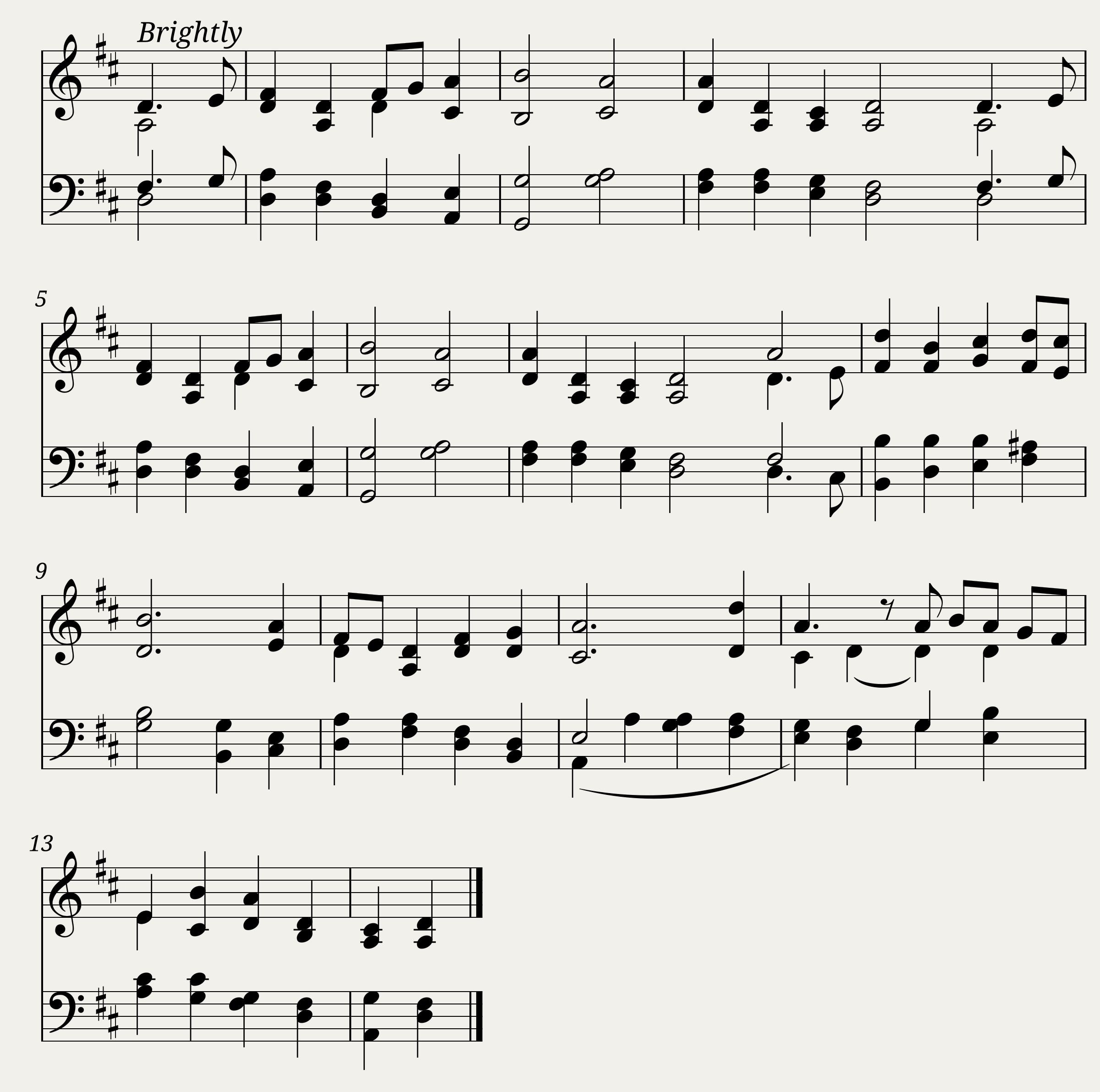He who would valiant be - Ralph Vaughan Williams