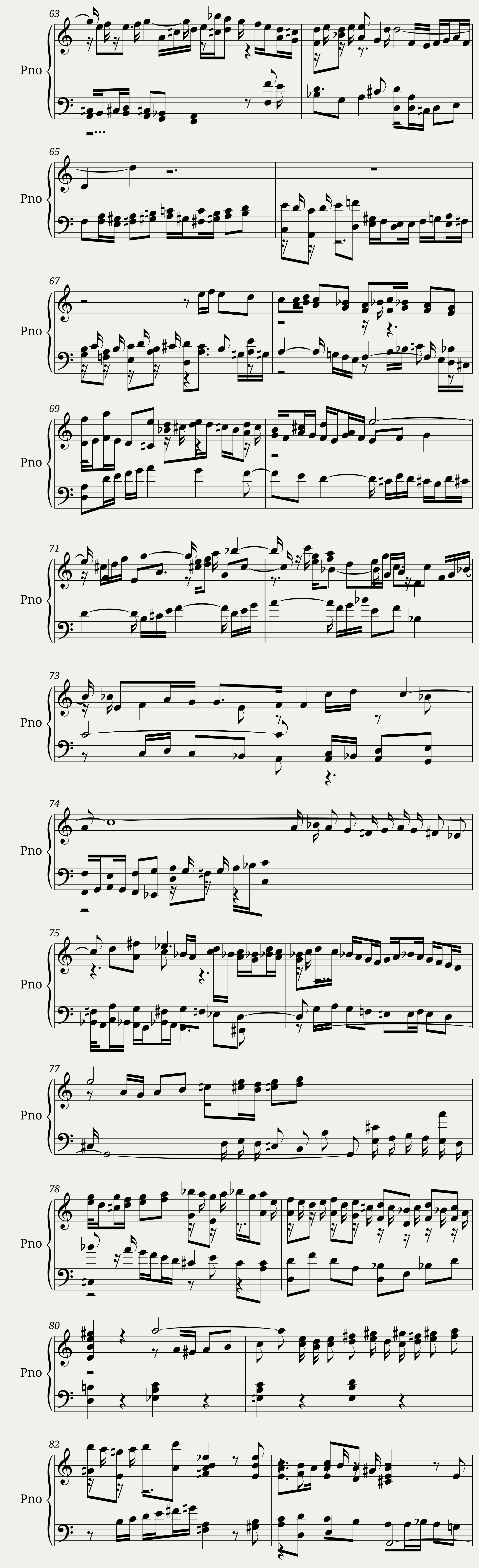 Das Wohltemperierte Clavier I, Fuga XX — 4/5