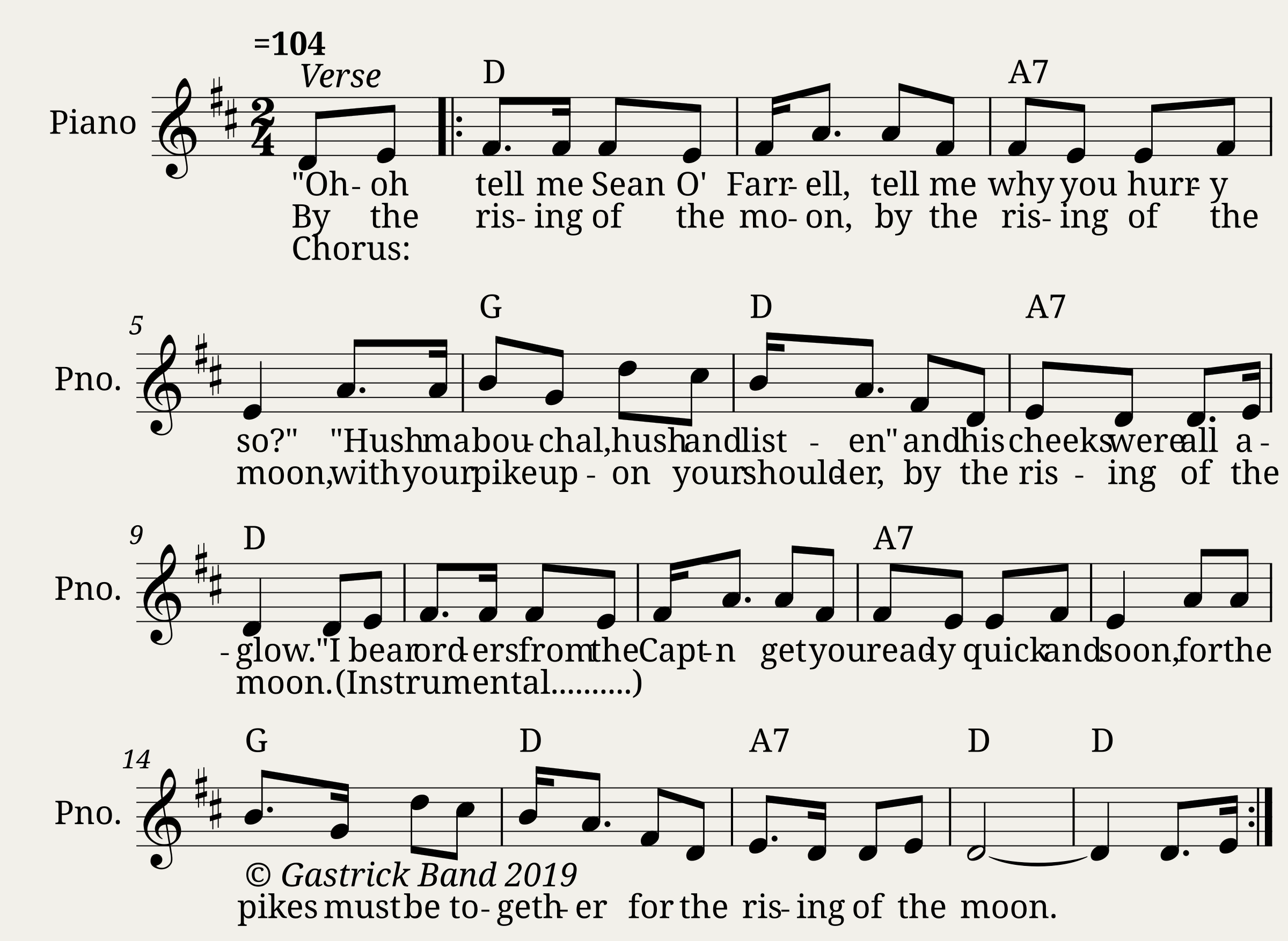 The Rising of the Moon
